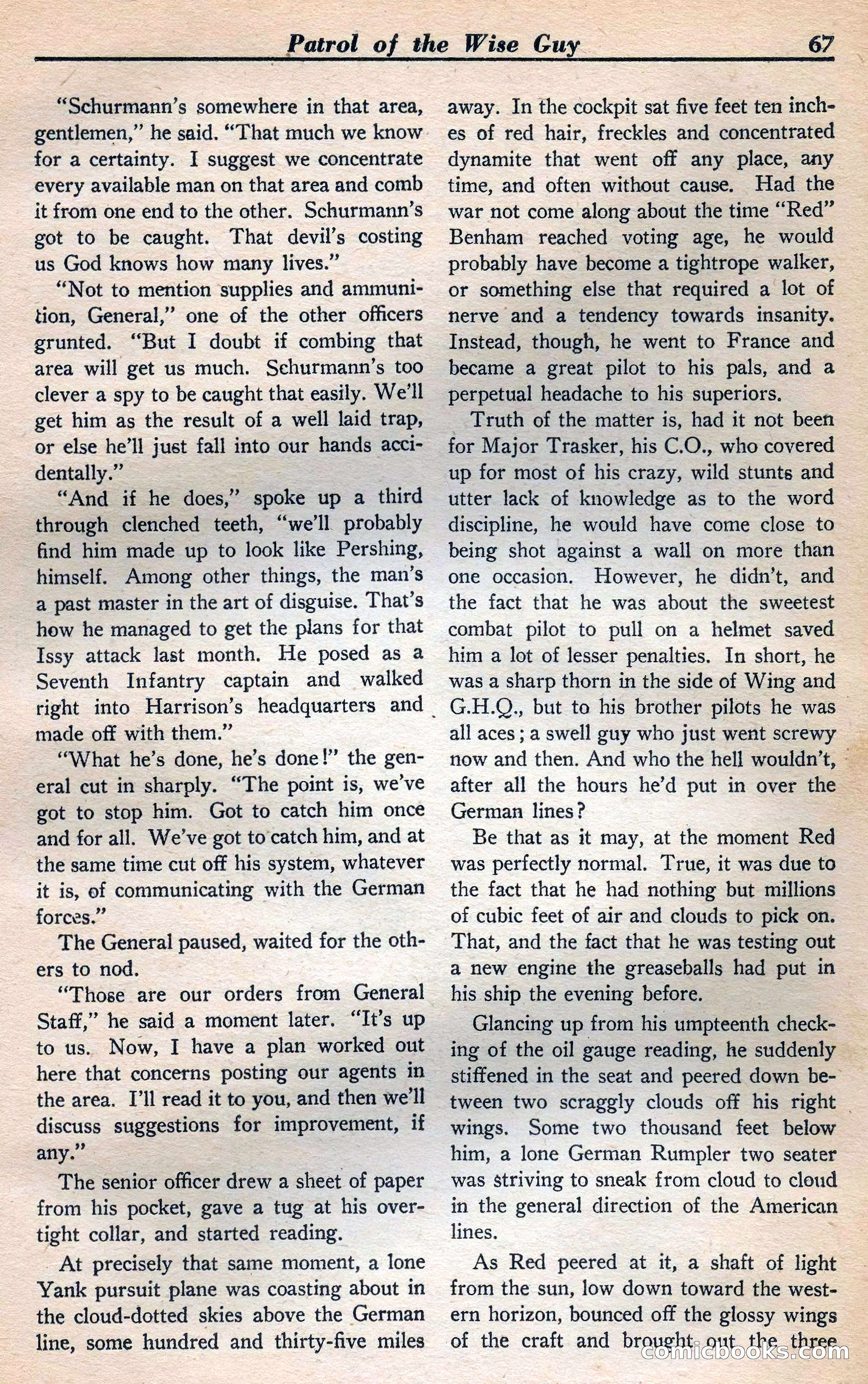 Dare-Devil Aces, January 1938 — page 68 of 116