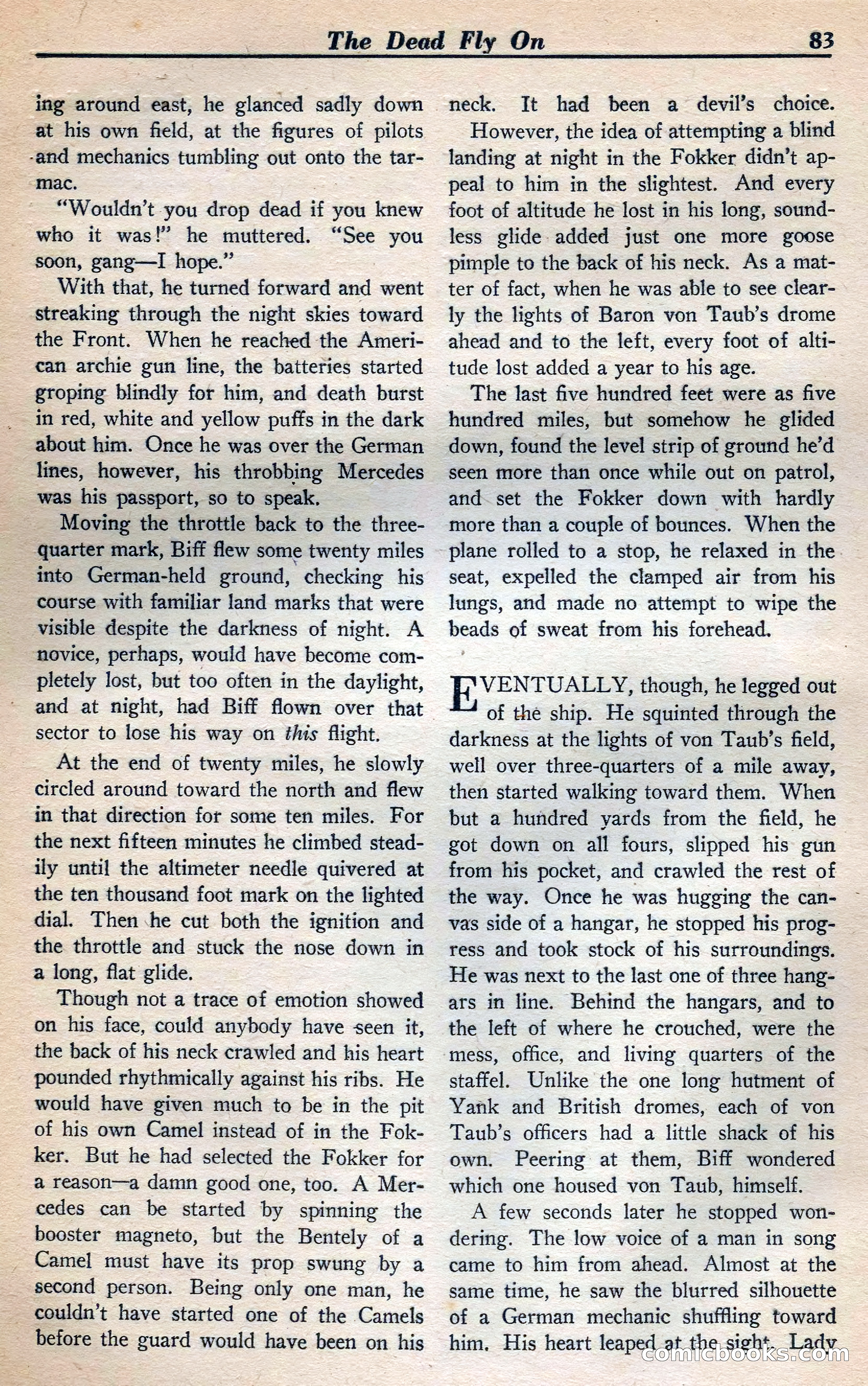 Dare-Devil Aces, January 1938 — page 84 of 116