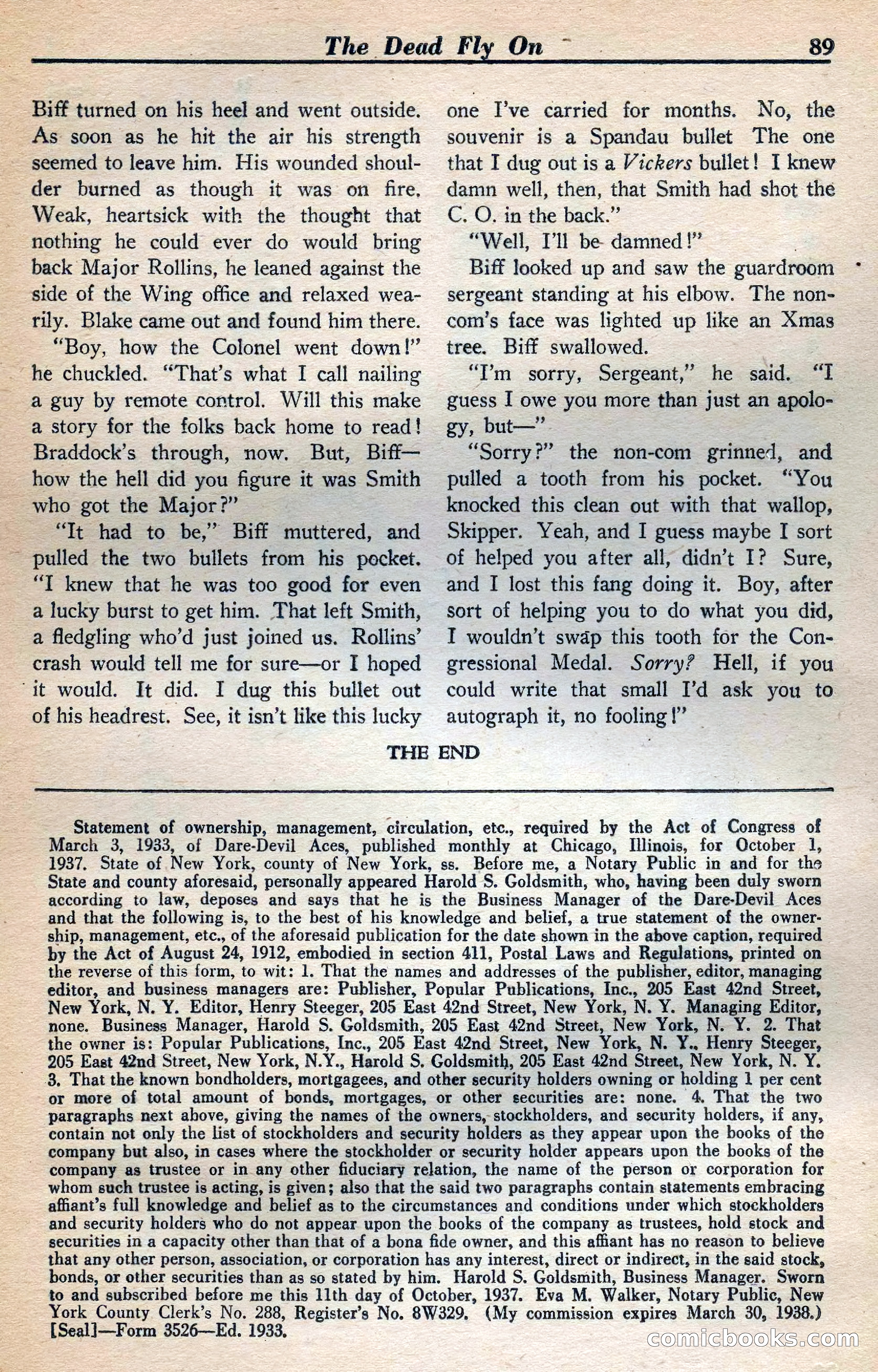 Dare-Devil Aces, January 1938 — page 90 of 116