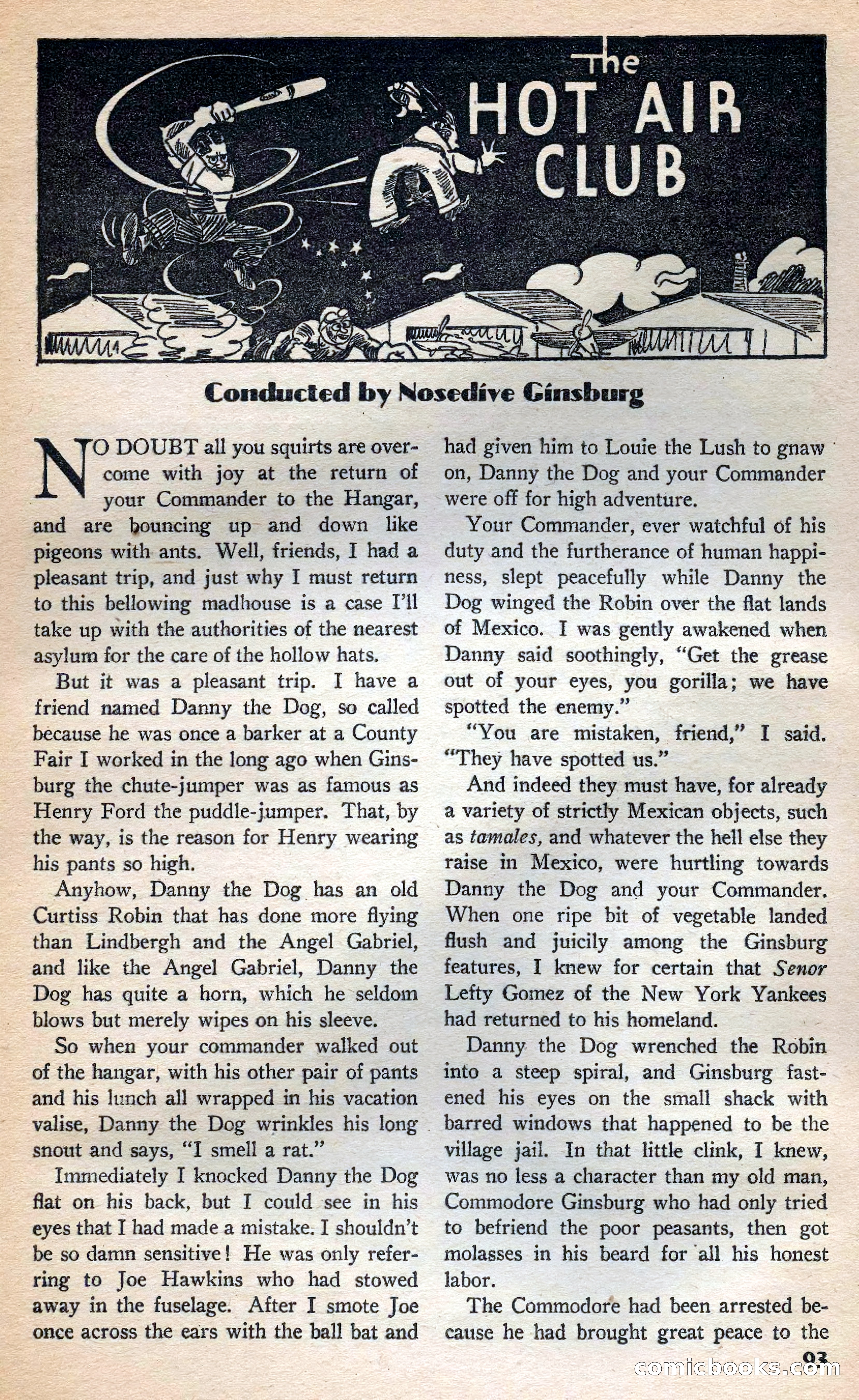 Dare-Devil Aces, January 1938 — page 94 of 116