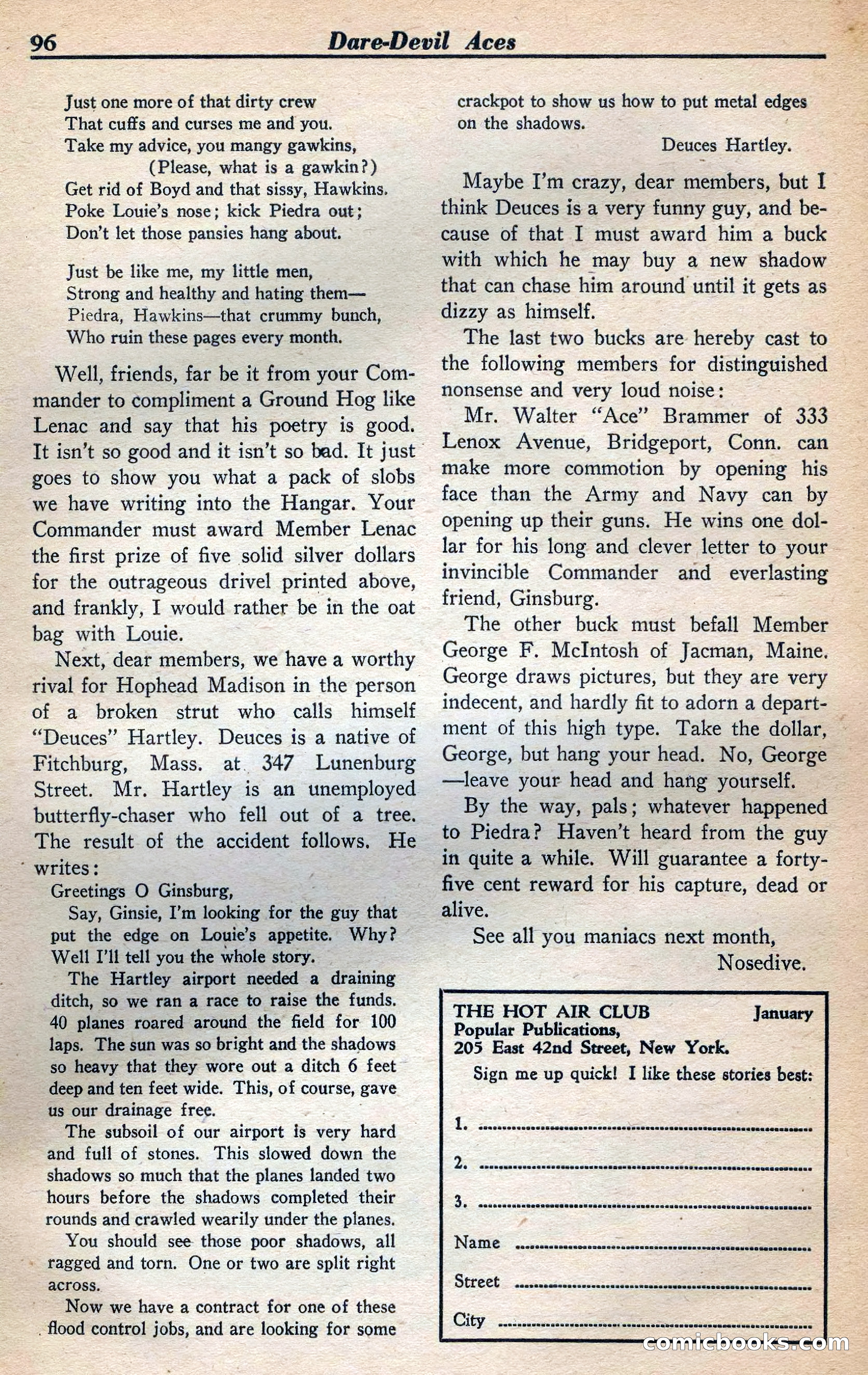 Dare-Devil Aces, January 1938 — page 97 of 116
