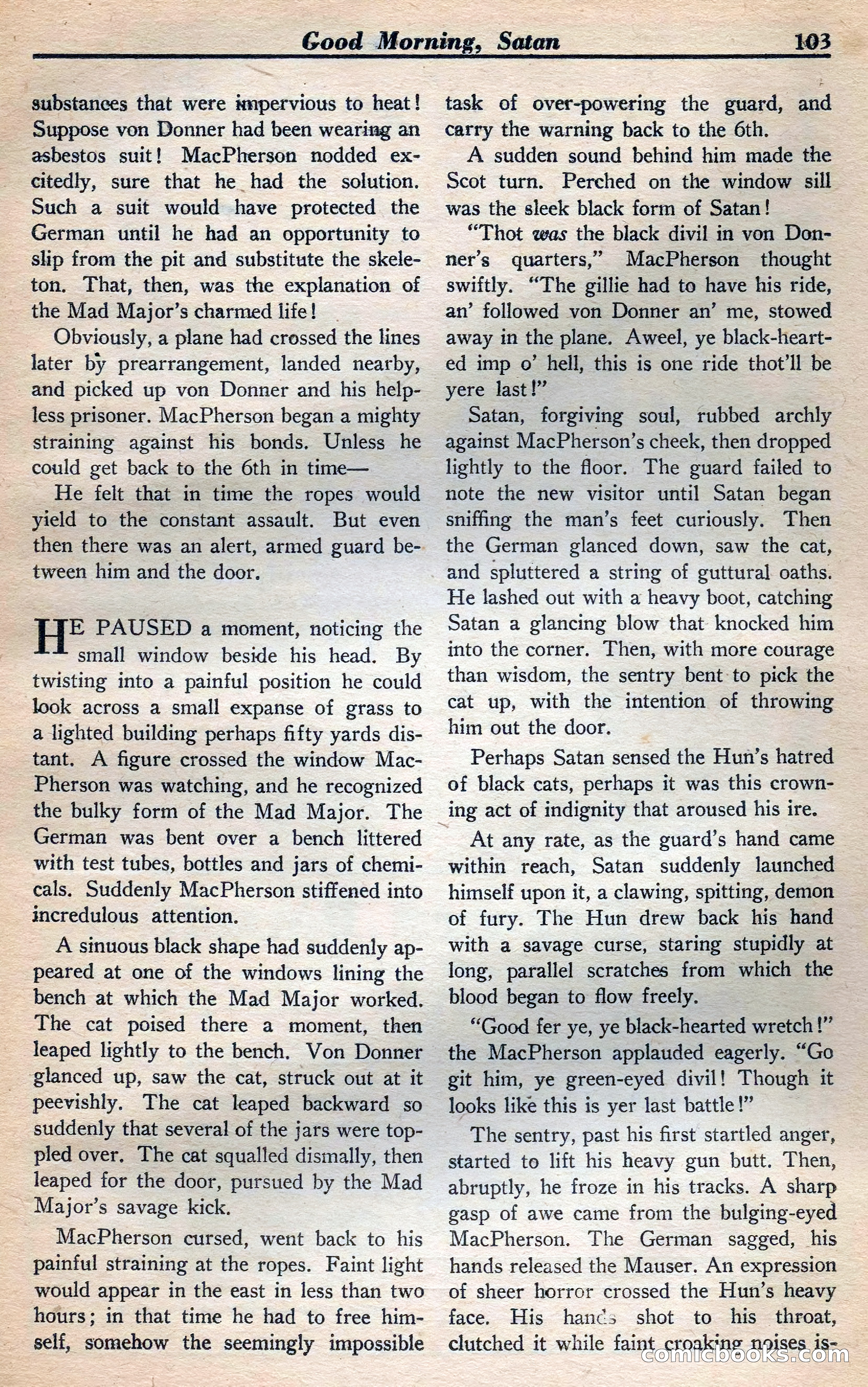 Dare-Devil Aces, January 1938 — page 104 of 116