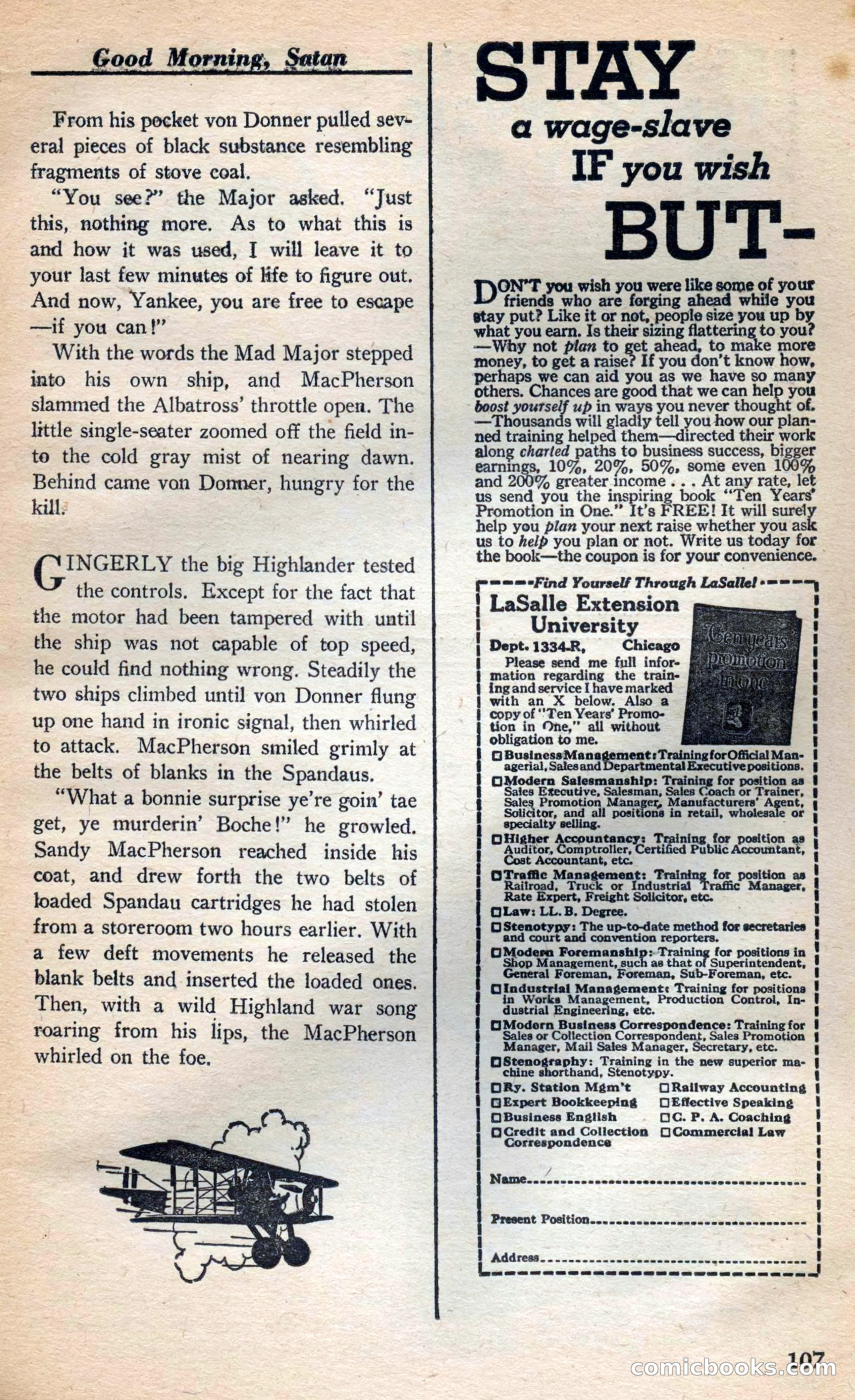 Dare-Devil Aces, January 1938 — page 108 of 116