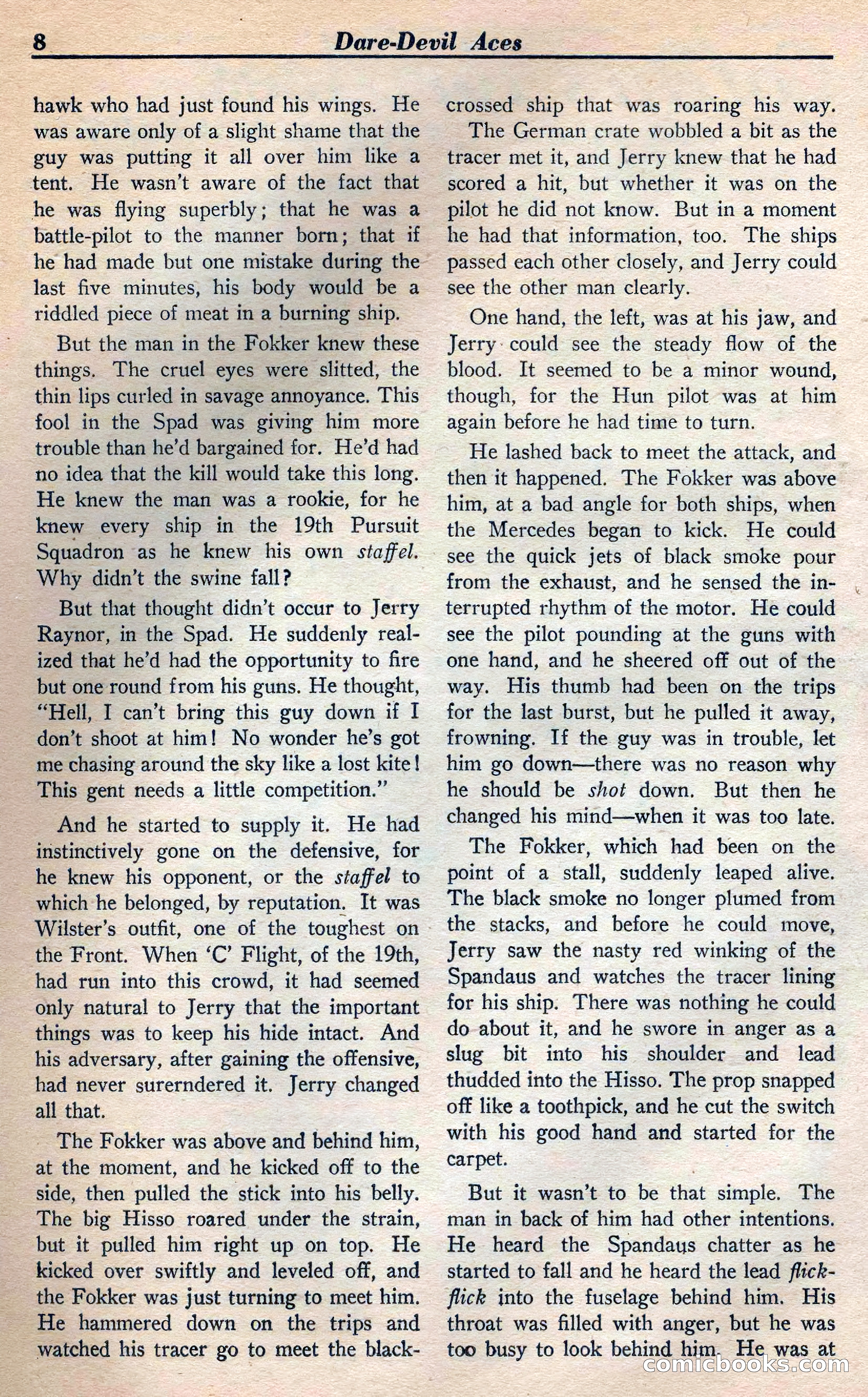 Dare-Devil Aces, Vol. 21, No. 3 — page 10 of 117
