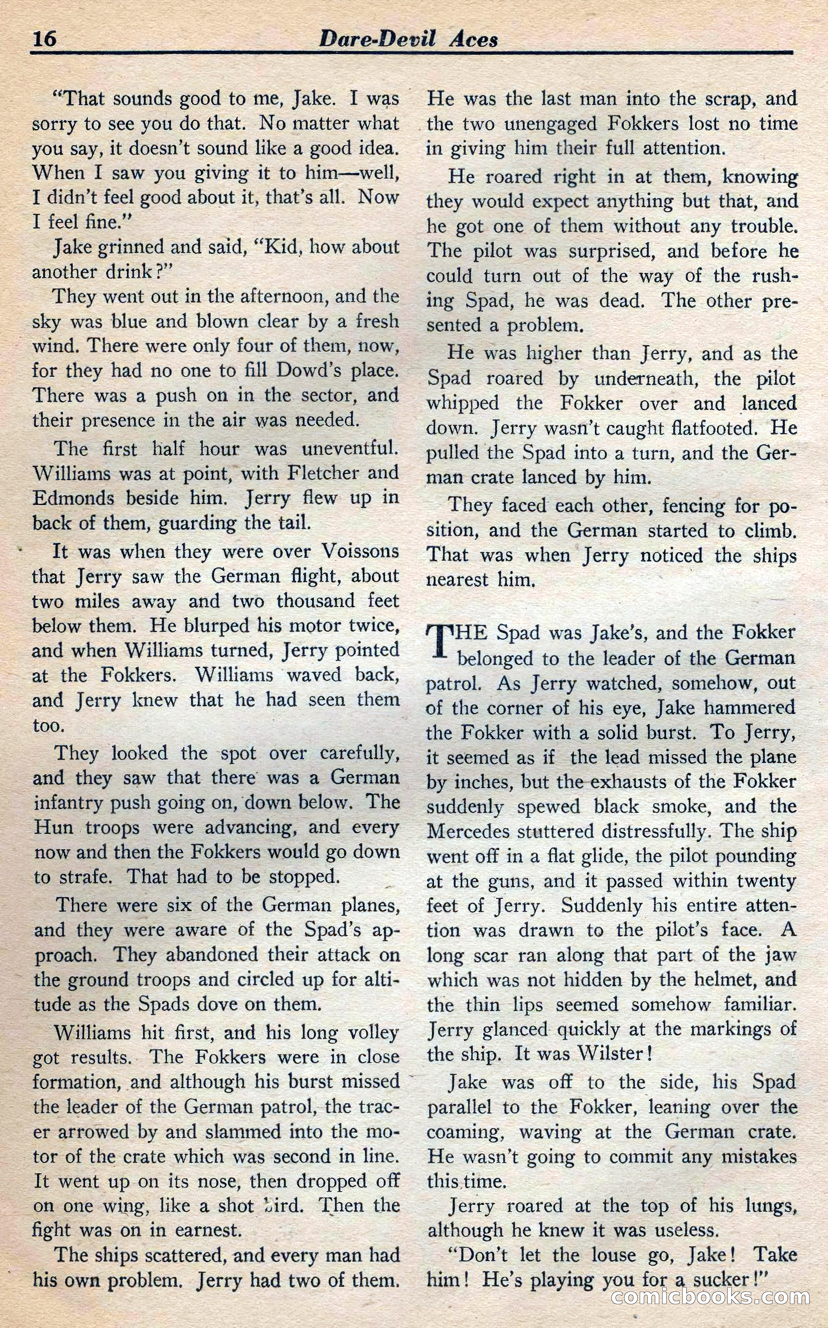 Dare-Devil Aces, Vol. 21, No. 3 — page 18 of 117