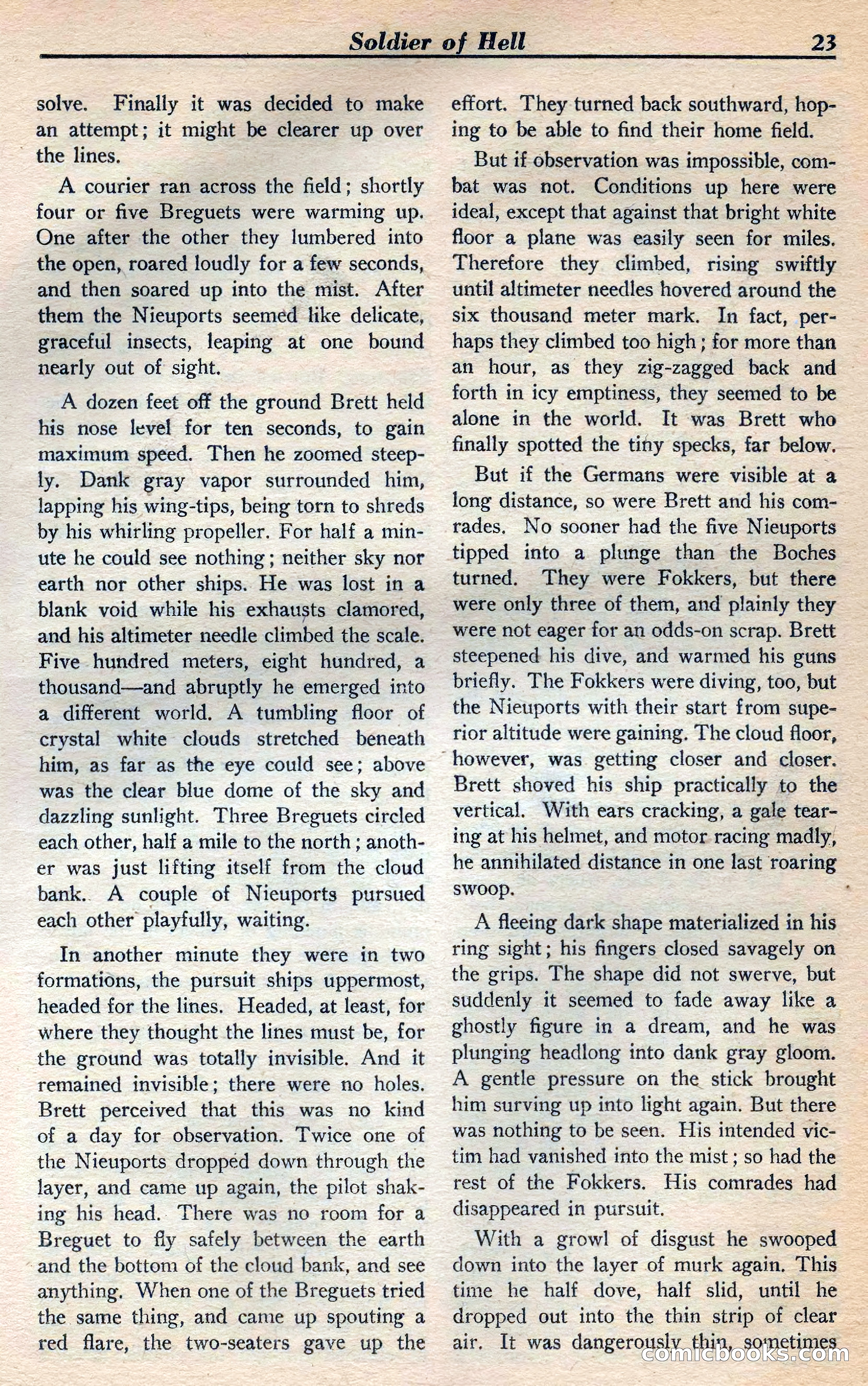 Dare-Devil Aces, Vol. 21, No. 3 — page 25 of 117