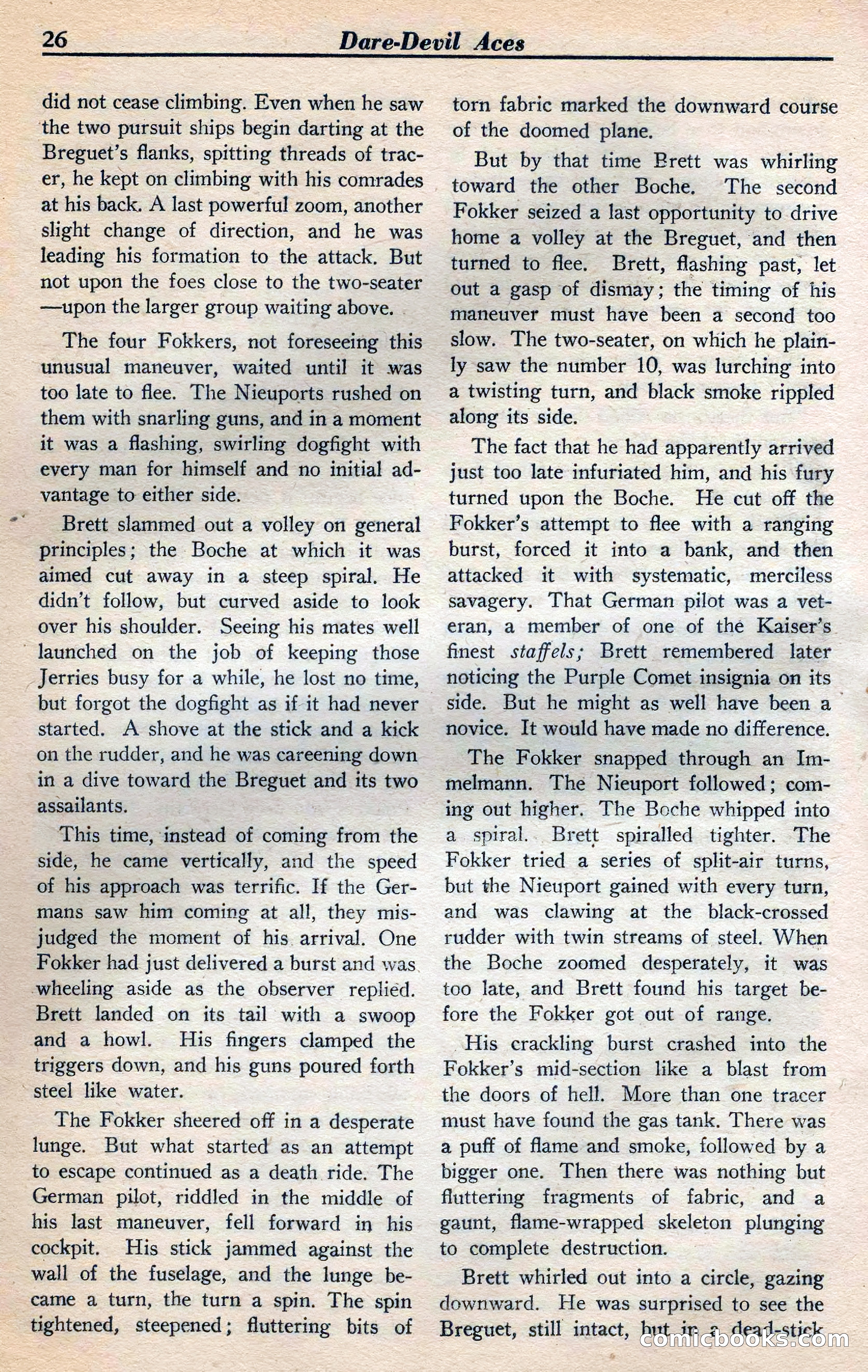 Dare-Devil Aces, Vol. 21, No. 3 — page 28 of 117