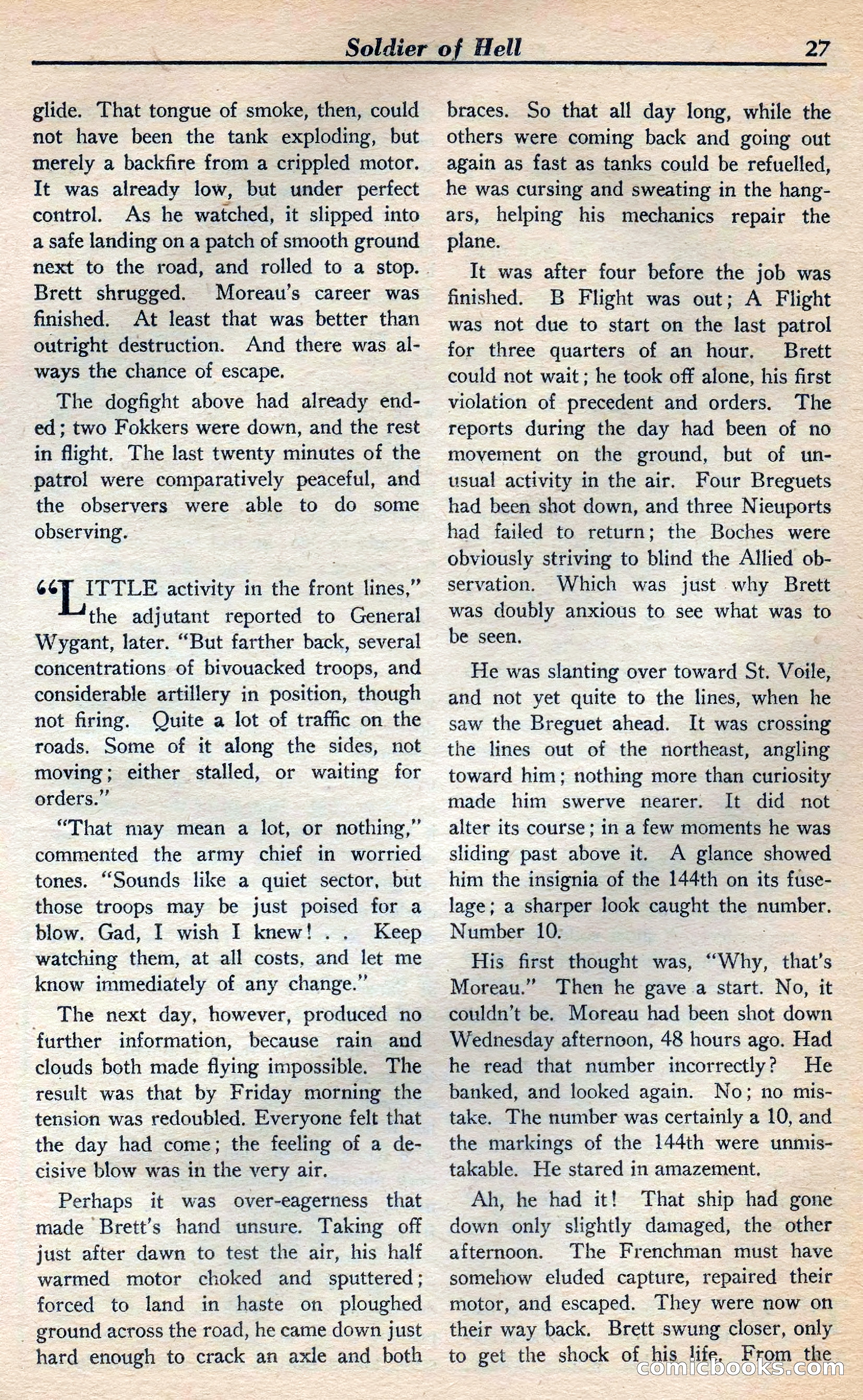 Dare-Devil Aces, Vol. 21, No. 3 — page 29 of 117