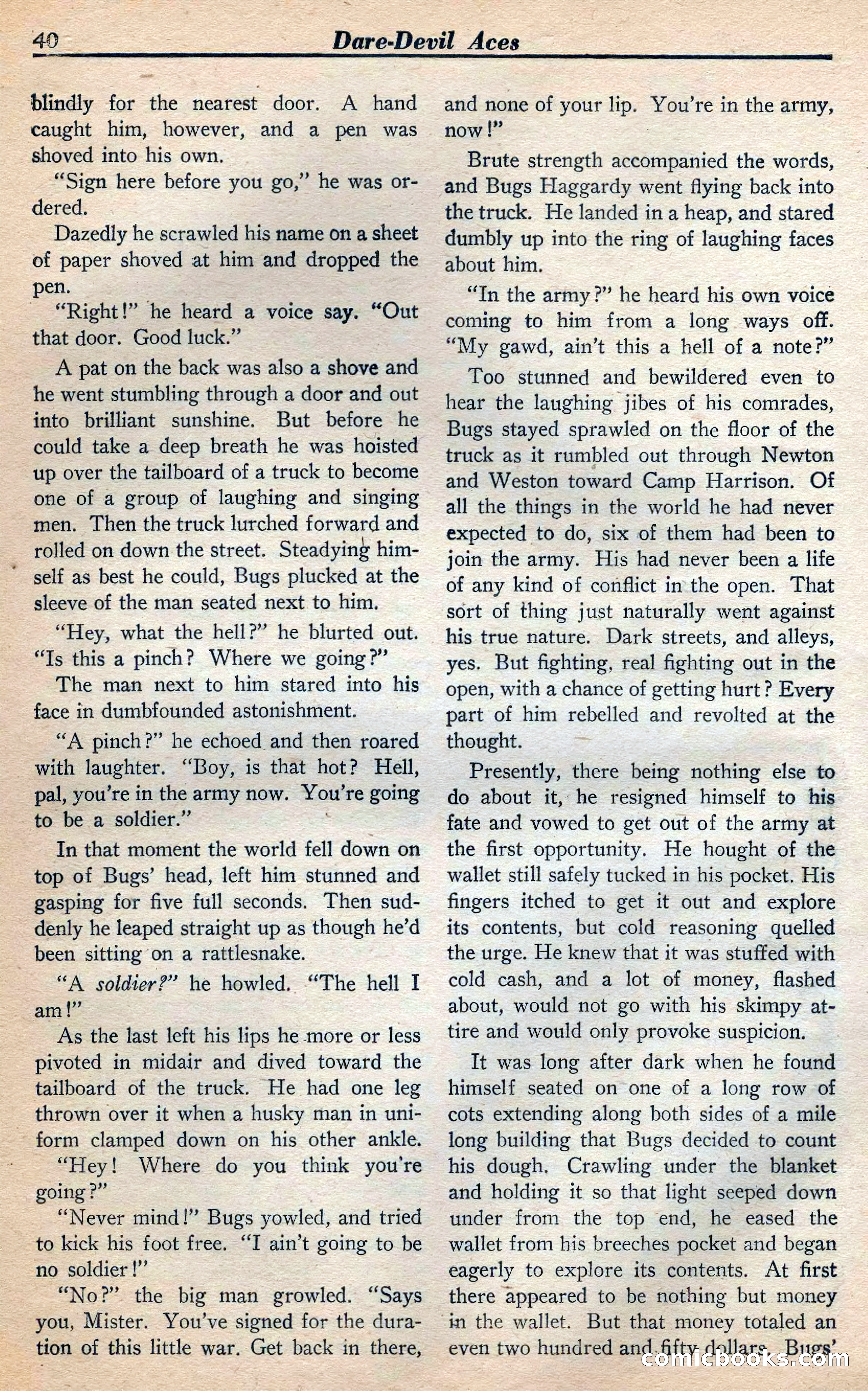 Dare-Devil Aces, Vol. 21, No. 3 — page 42 of 117