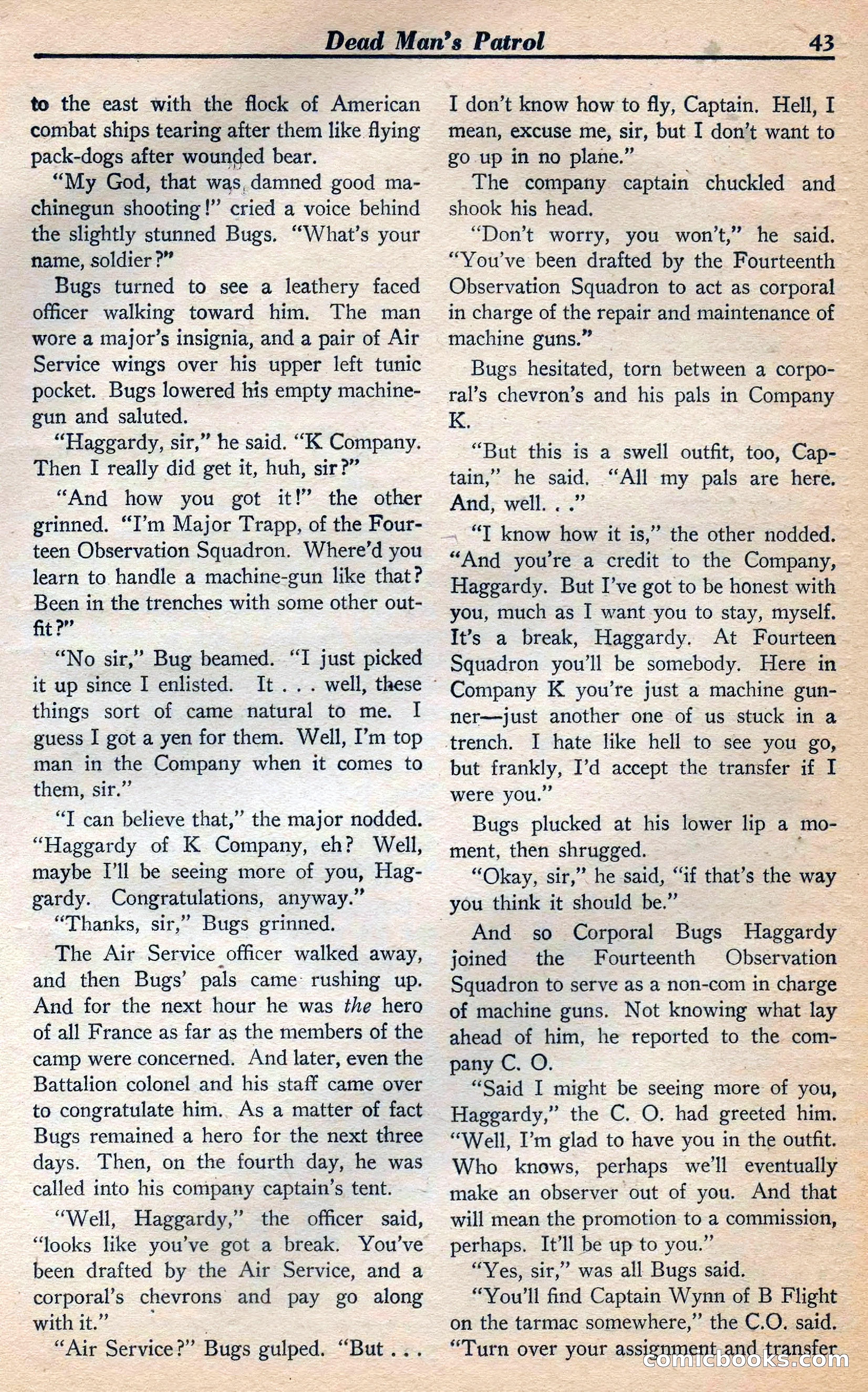 Dare-Devil Aces, Vol. 21, No. 3 — page 45 of 117