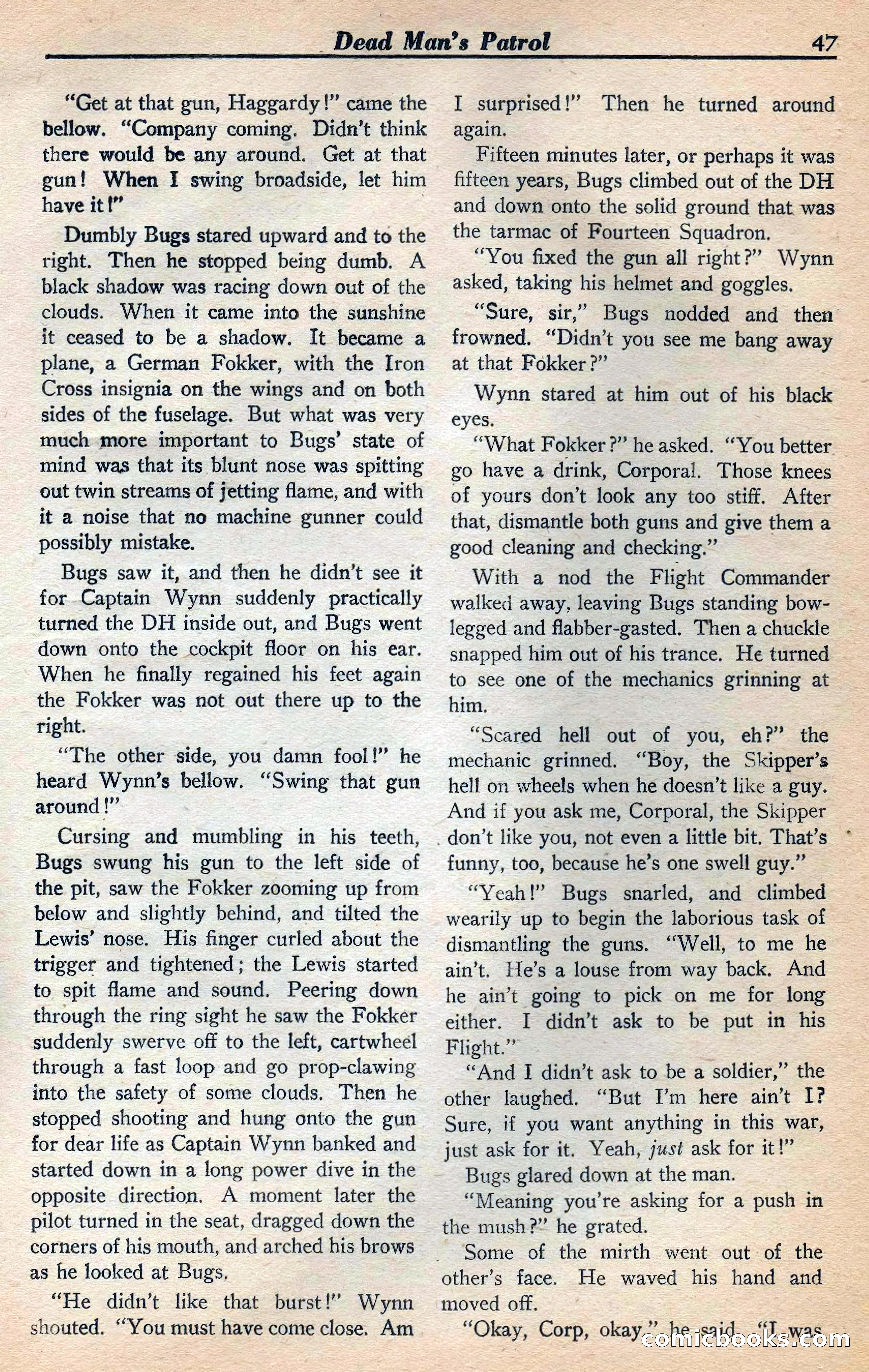 Dare-Devil Aces, Vol. 21, No. 3 — page 49 of 117