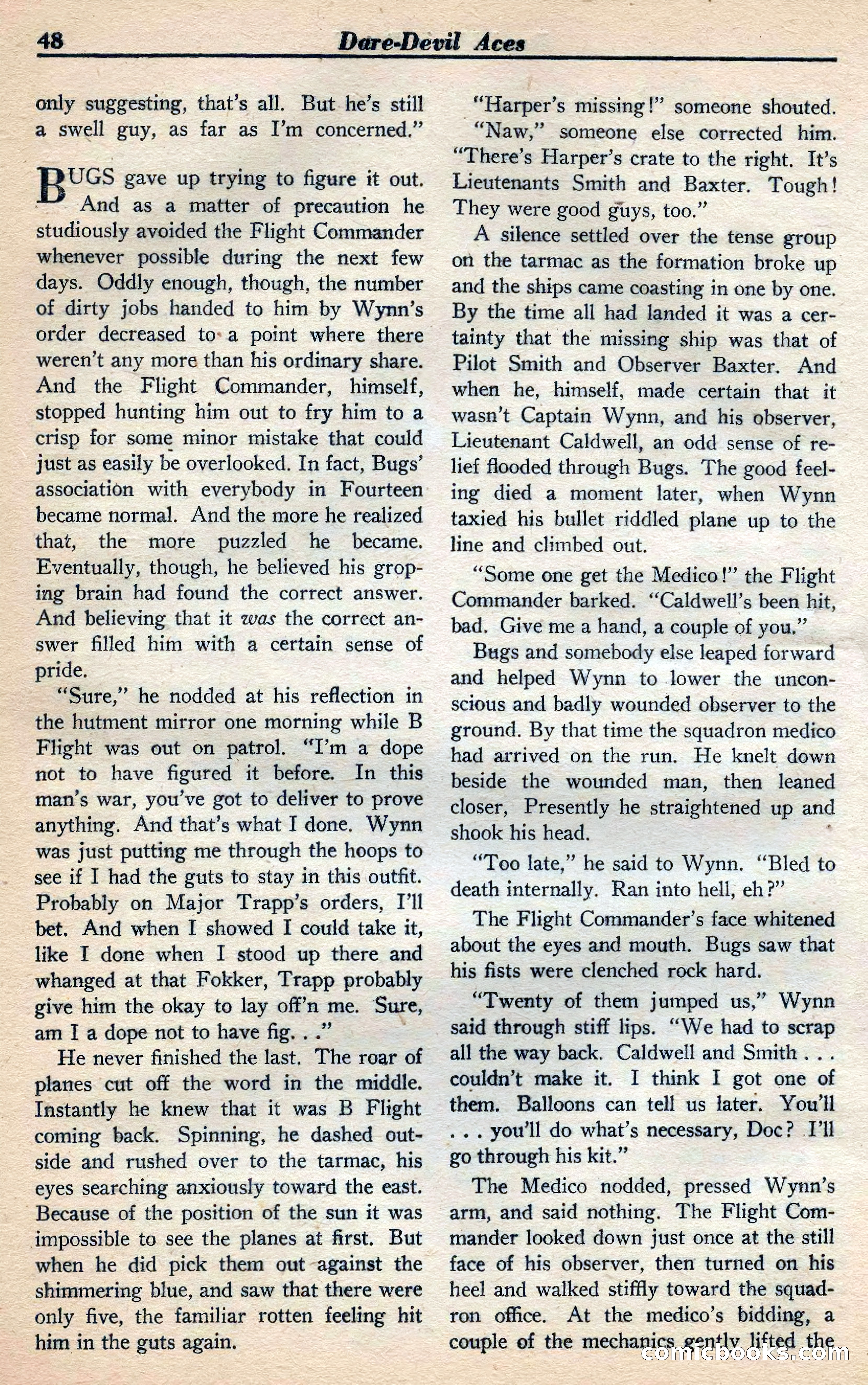 Dare-Devil Aces, Vol. 21, No. 3 — page 50 of 117