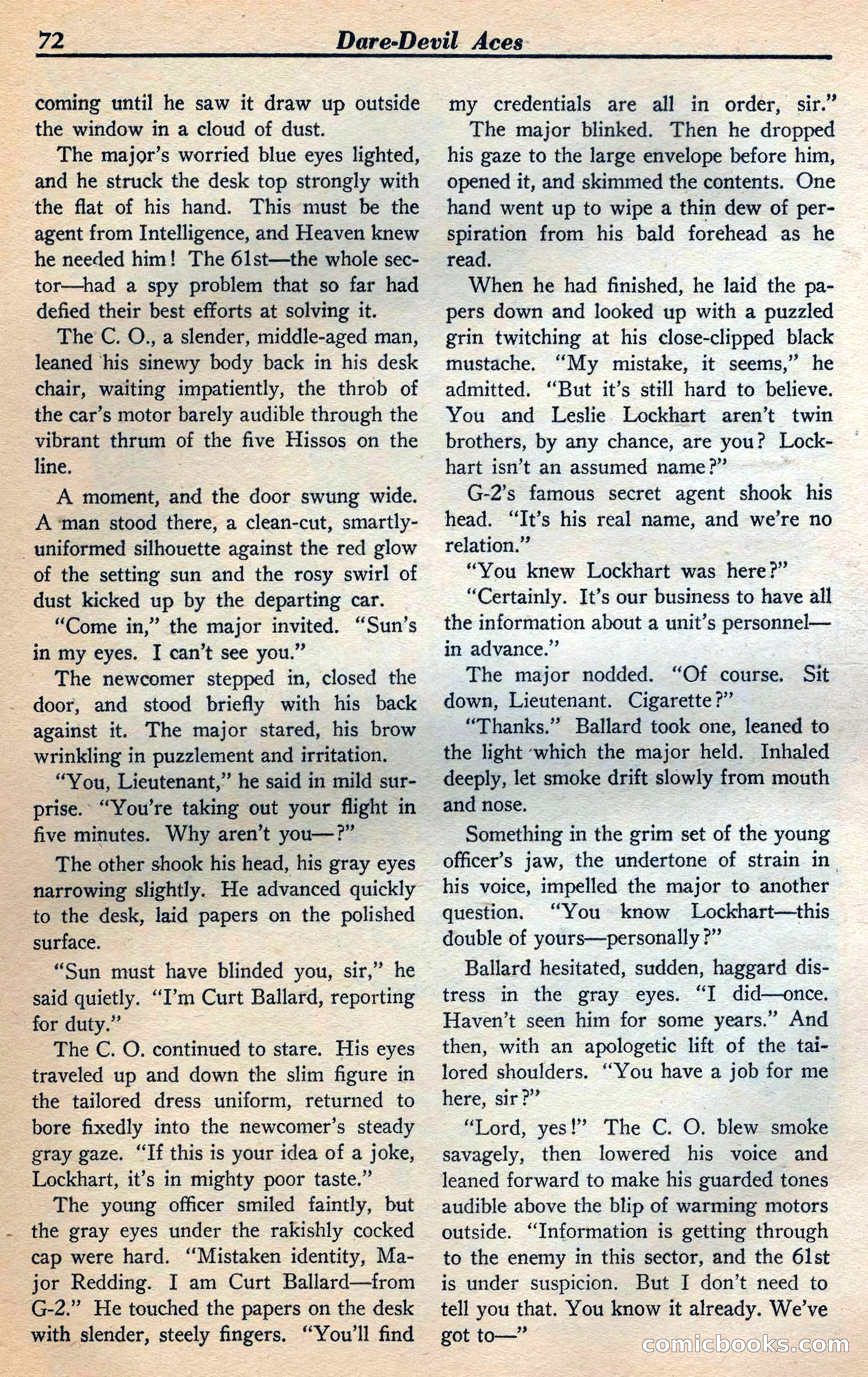 Dare-Devil Aces, Vol. 21, No. 3 — page 74 of 117