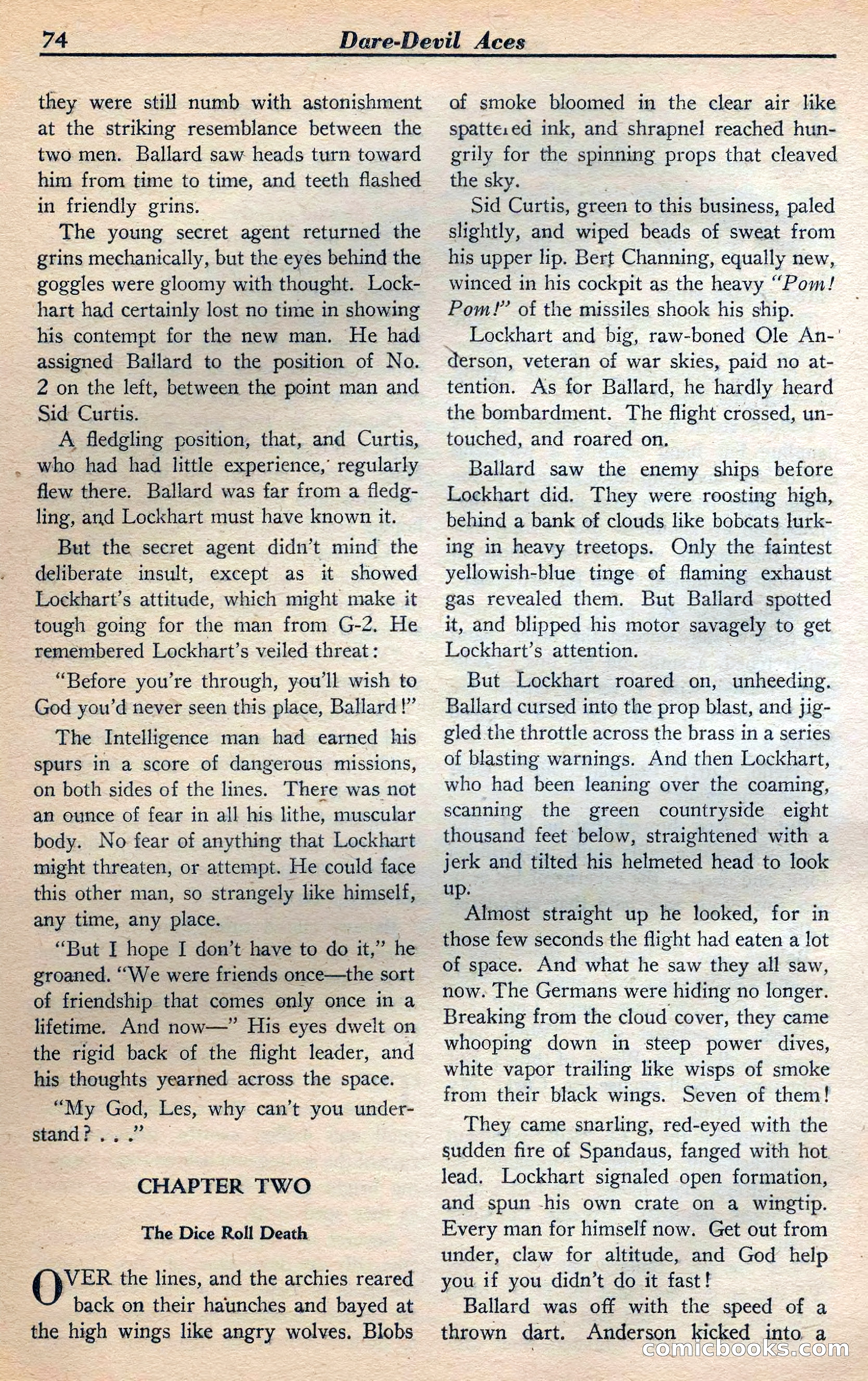 Dare-Devil Aces, Vol. 21, No. 3 — page 76 of 117