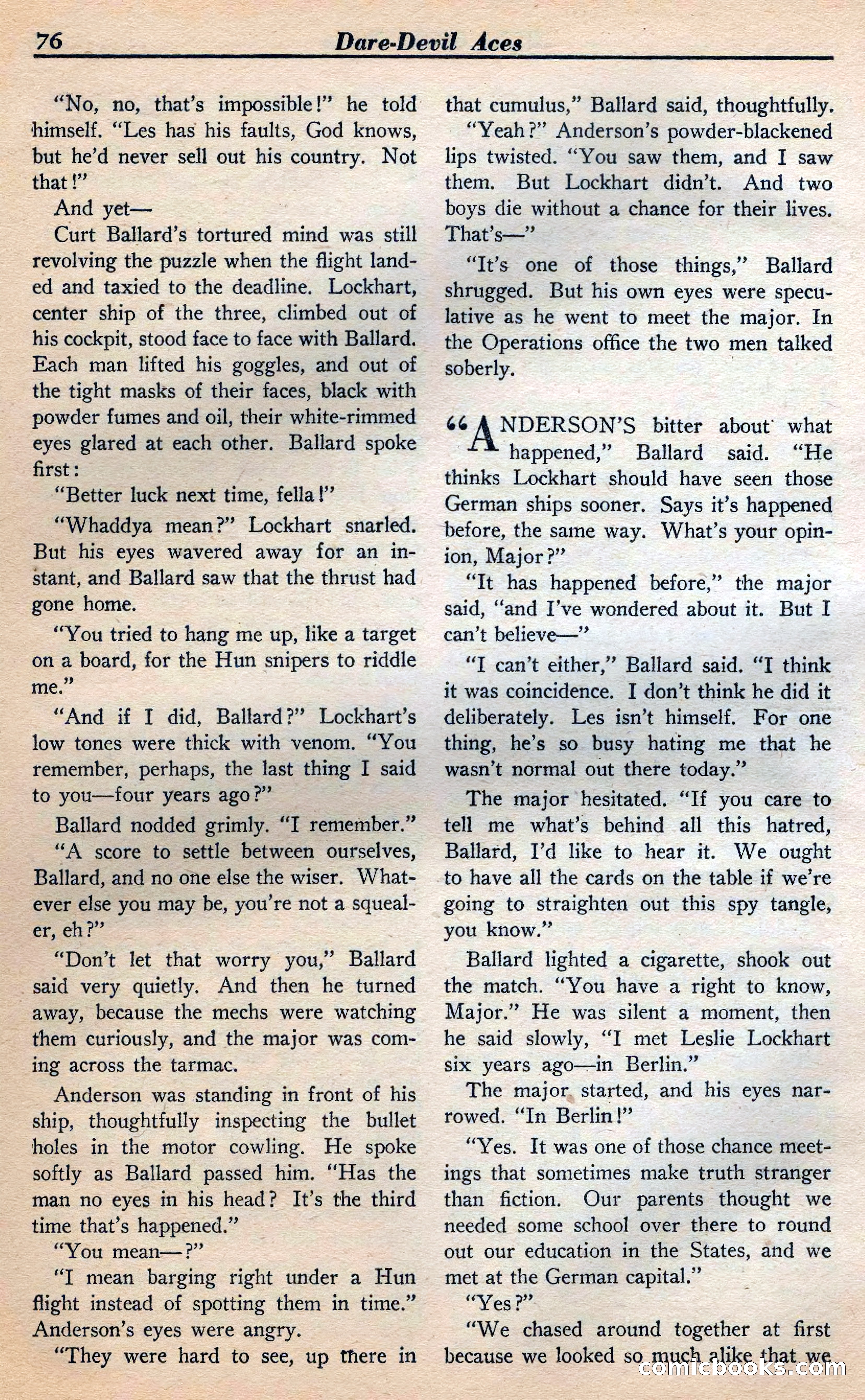 Dare-Devil Aces, Vol. 21, No. 3 — page 78 of 117