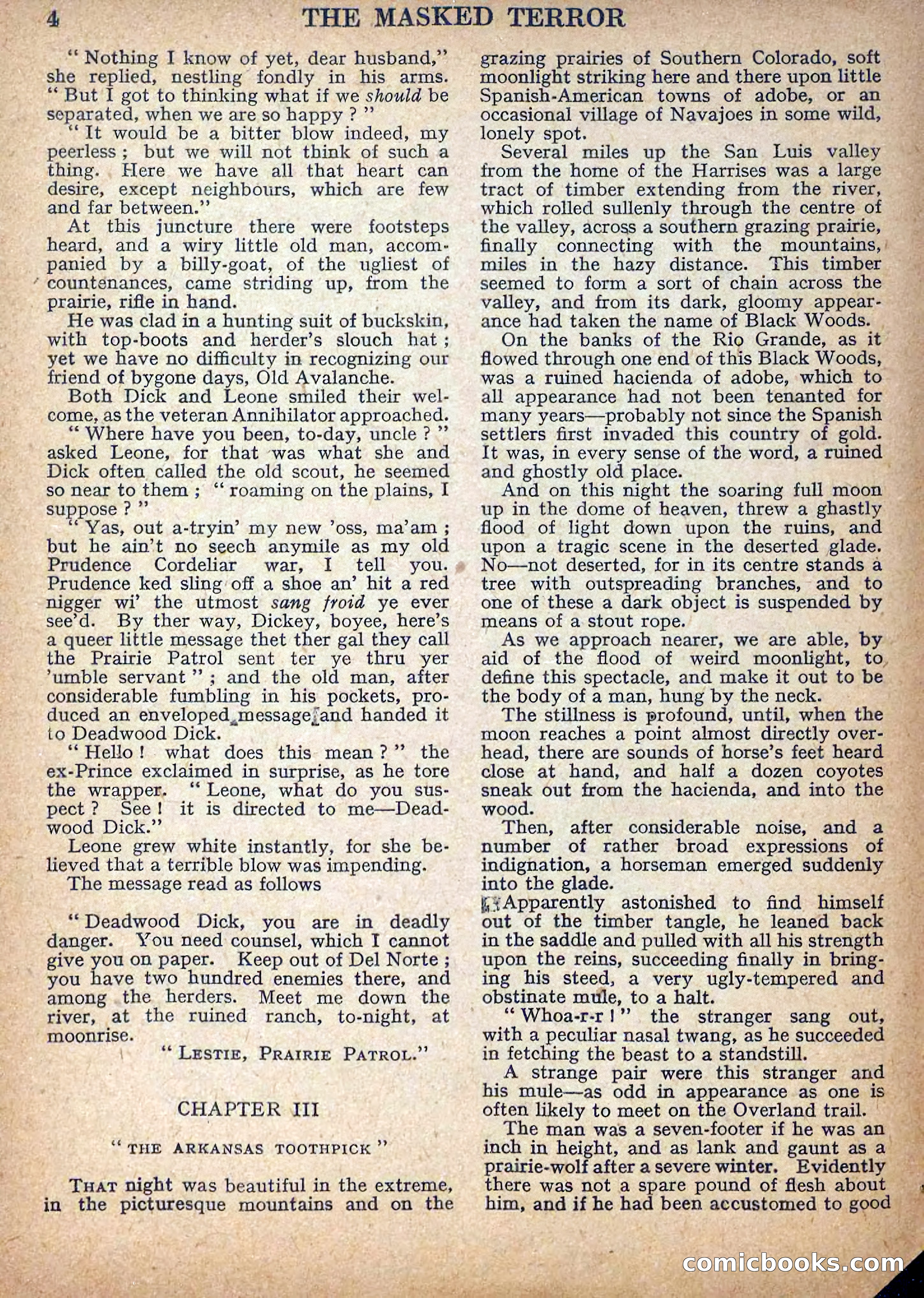Deadwood Dick Library No. 10 — page 6 of 36