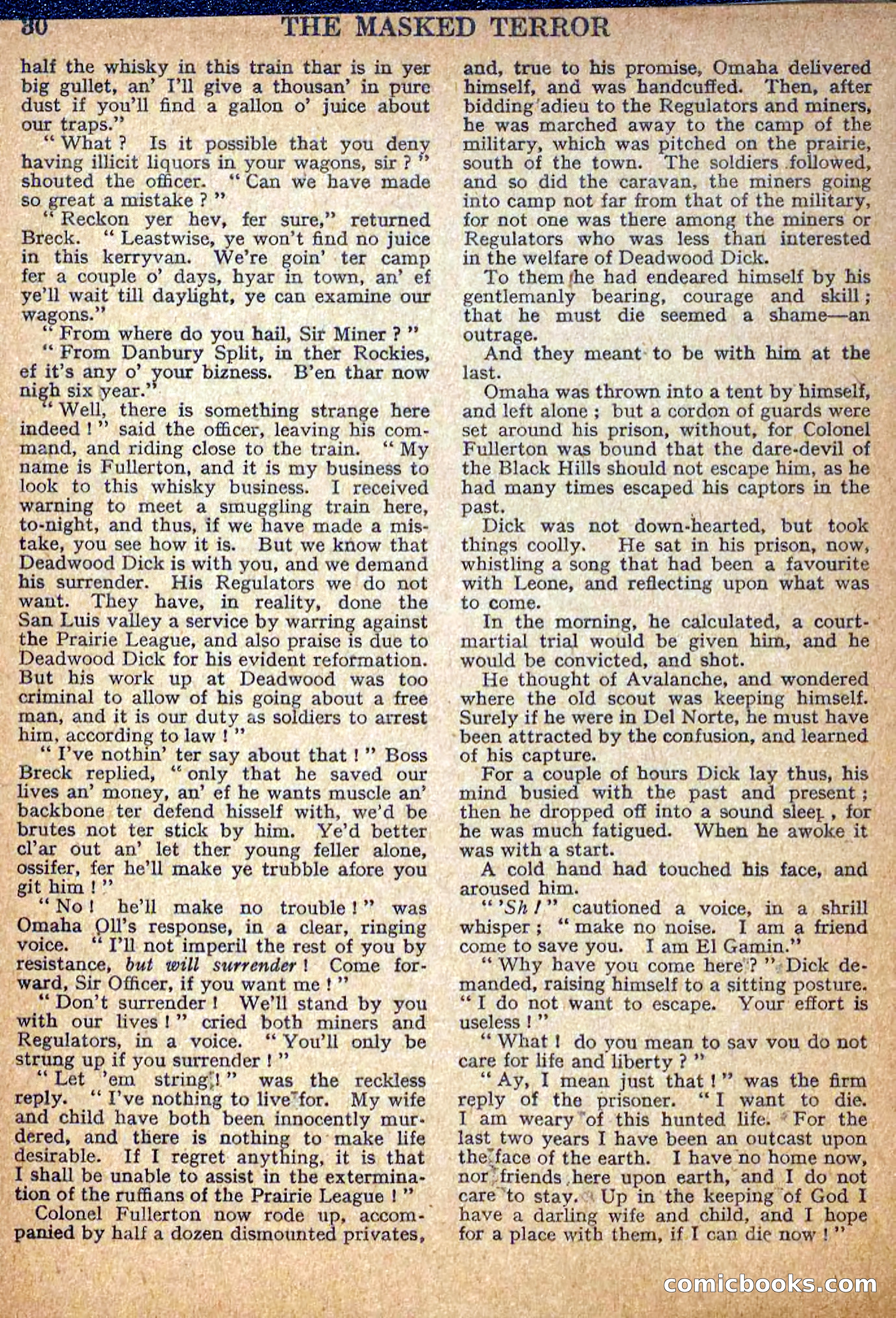 Deadwood Dick Library No. 10 — page 32 of 36