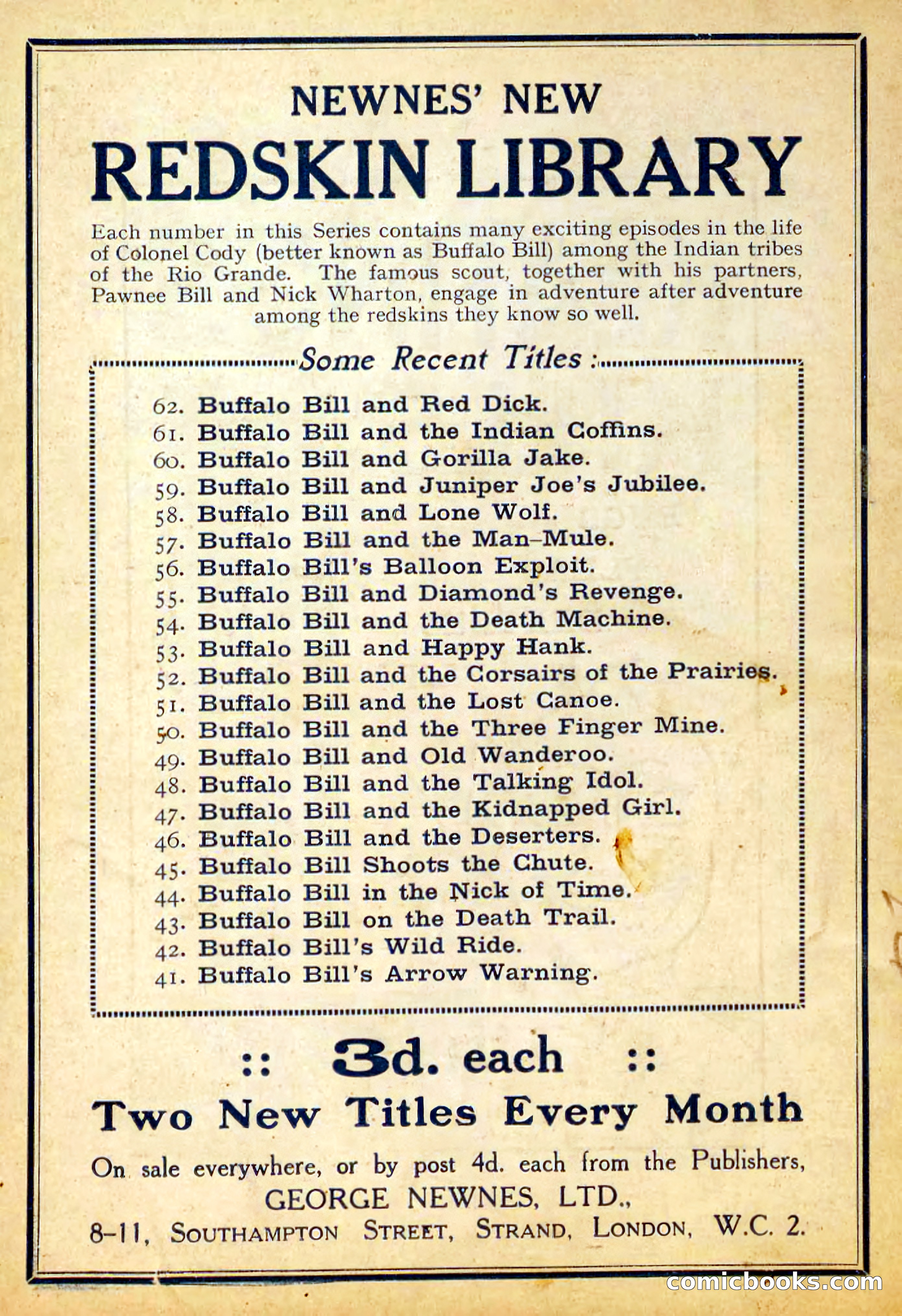 Deadwood Dick Library No. 13 — page 36 of 36