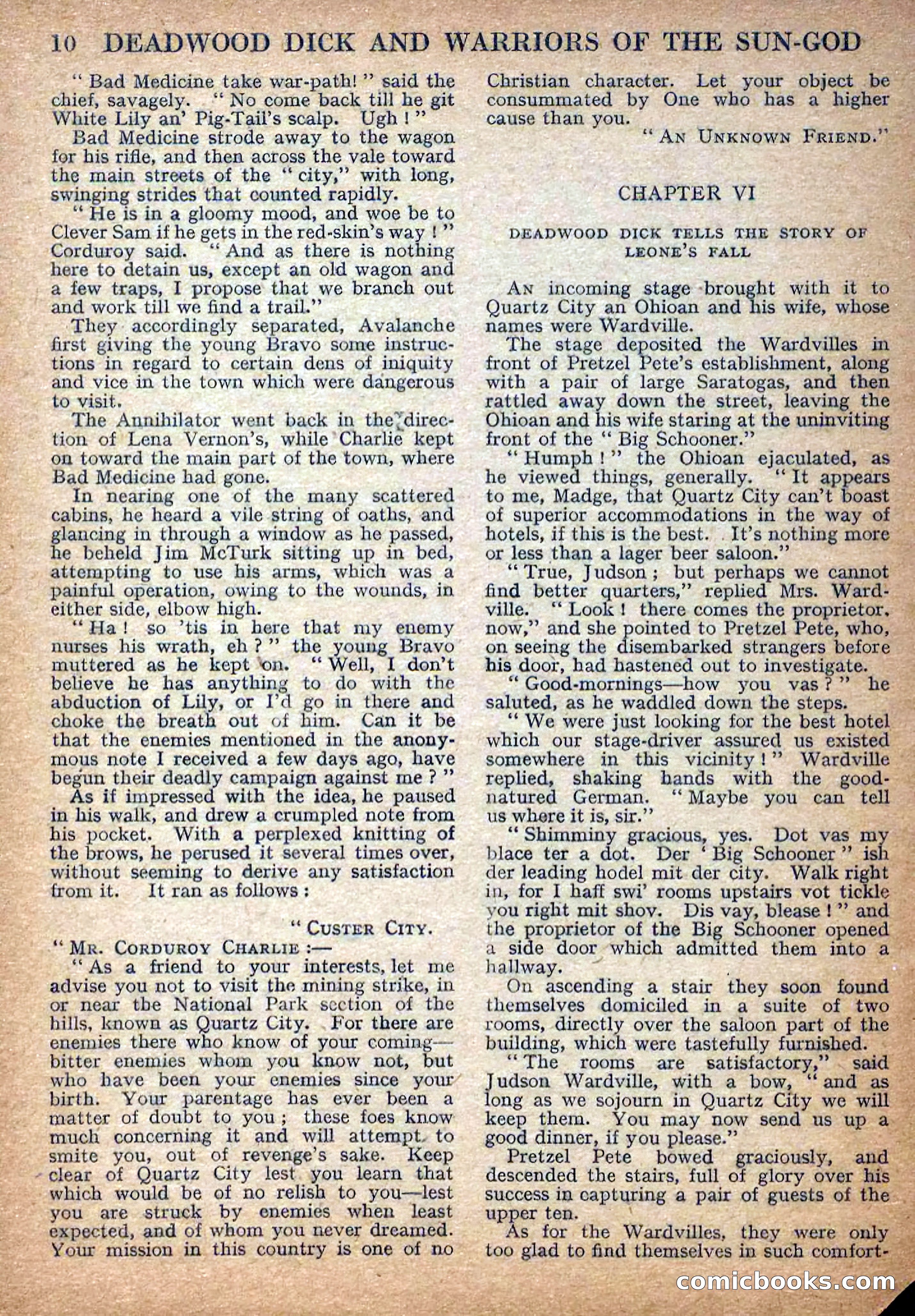 Deadwood Dick Library No. 16 — page 12 of 36