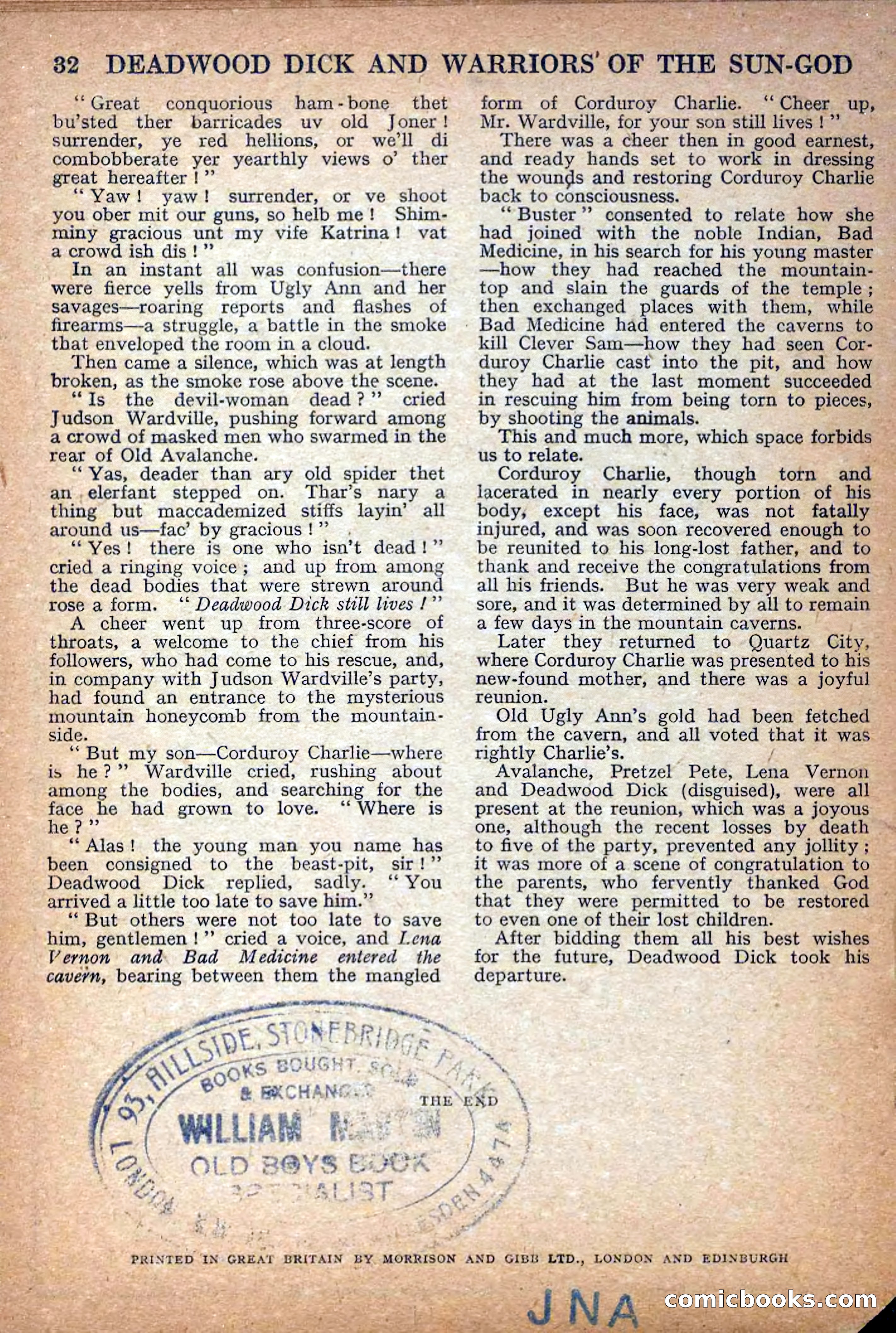 Deadwood Dick Library No. 16 — page 34 of 36