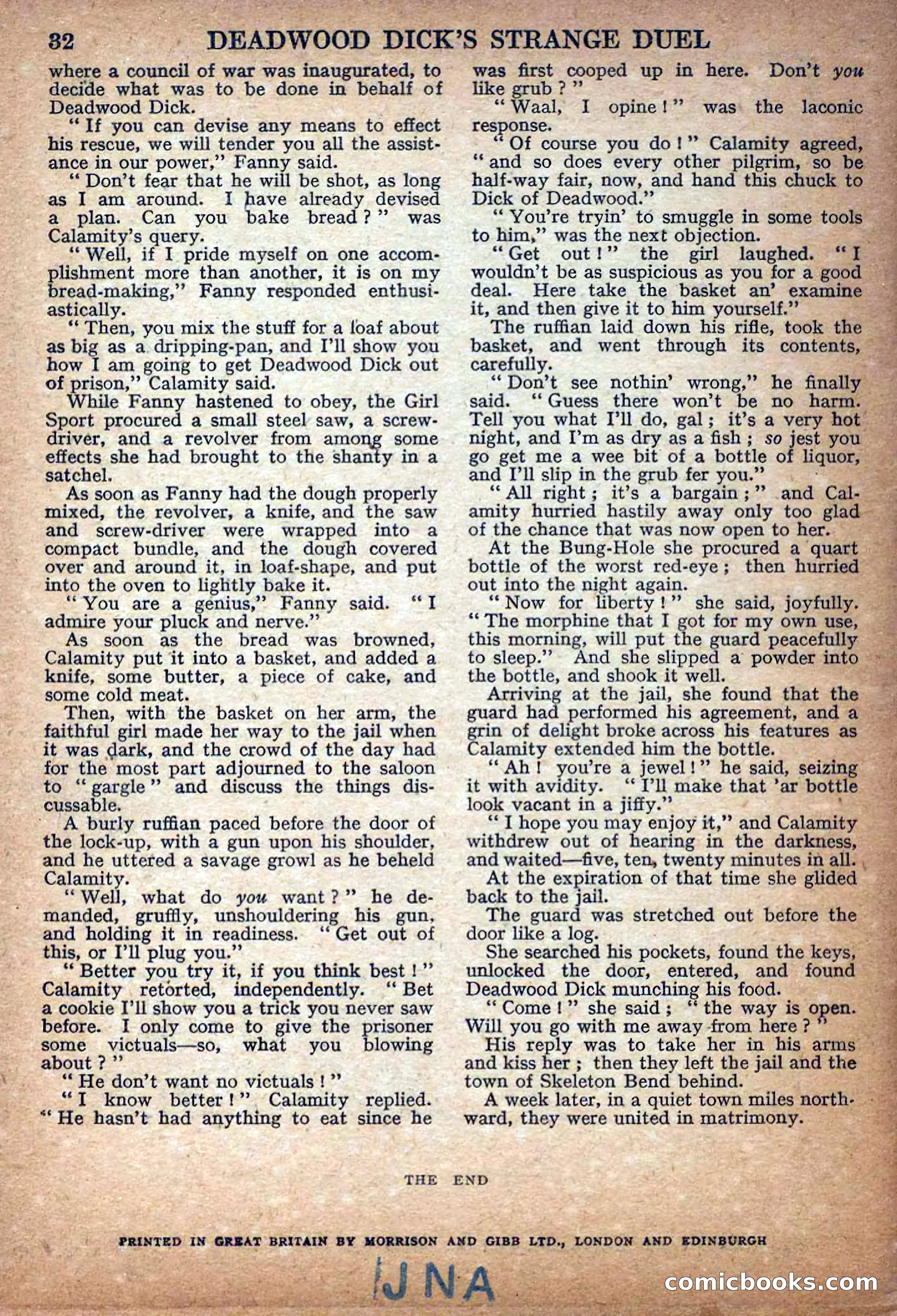 Deadwood Dick Library No. 17 — page 34 of 36