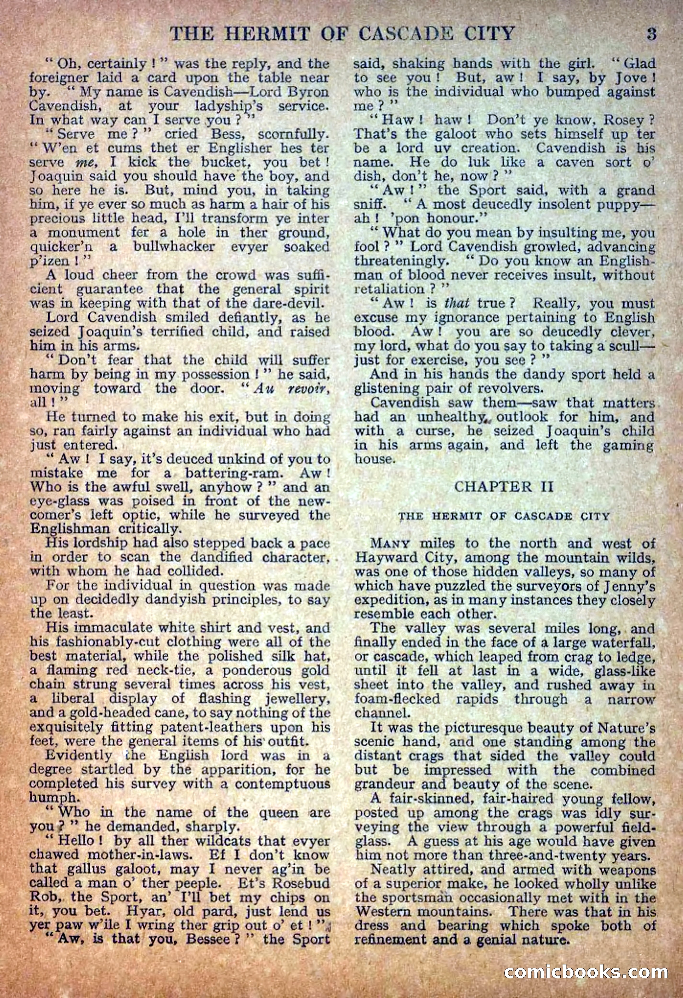 Deadwood Dick Library No. 18: The Hermit of Cascade City — page 5 of 36