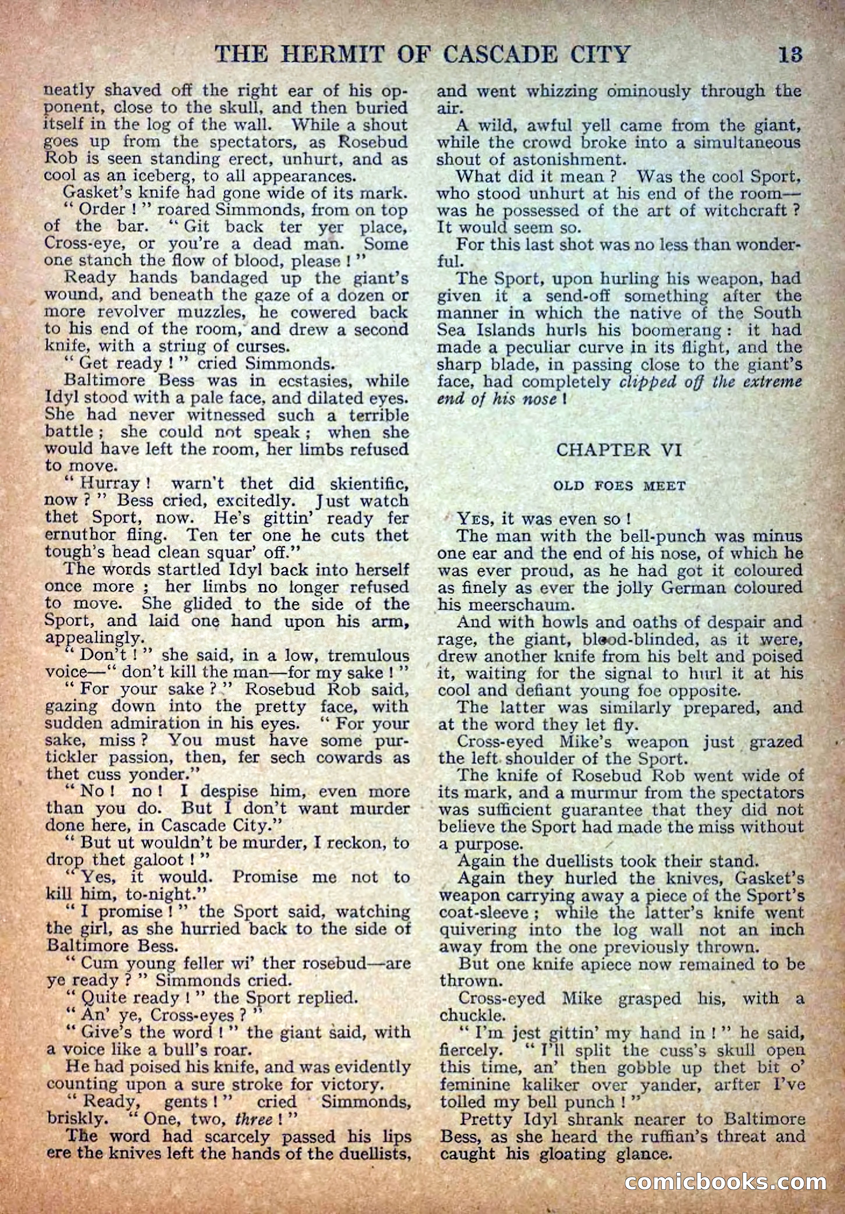 Deadwood Dick Library No. 18: The Hermit of Cascade City — page 15 of 36