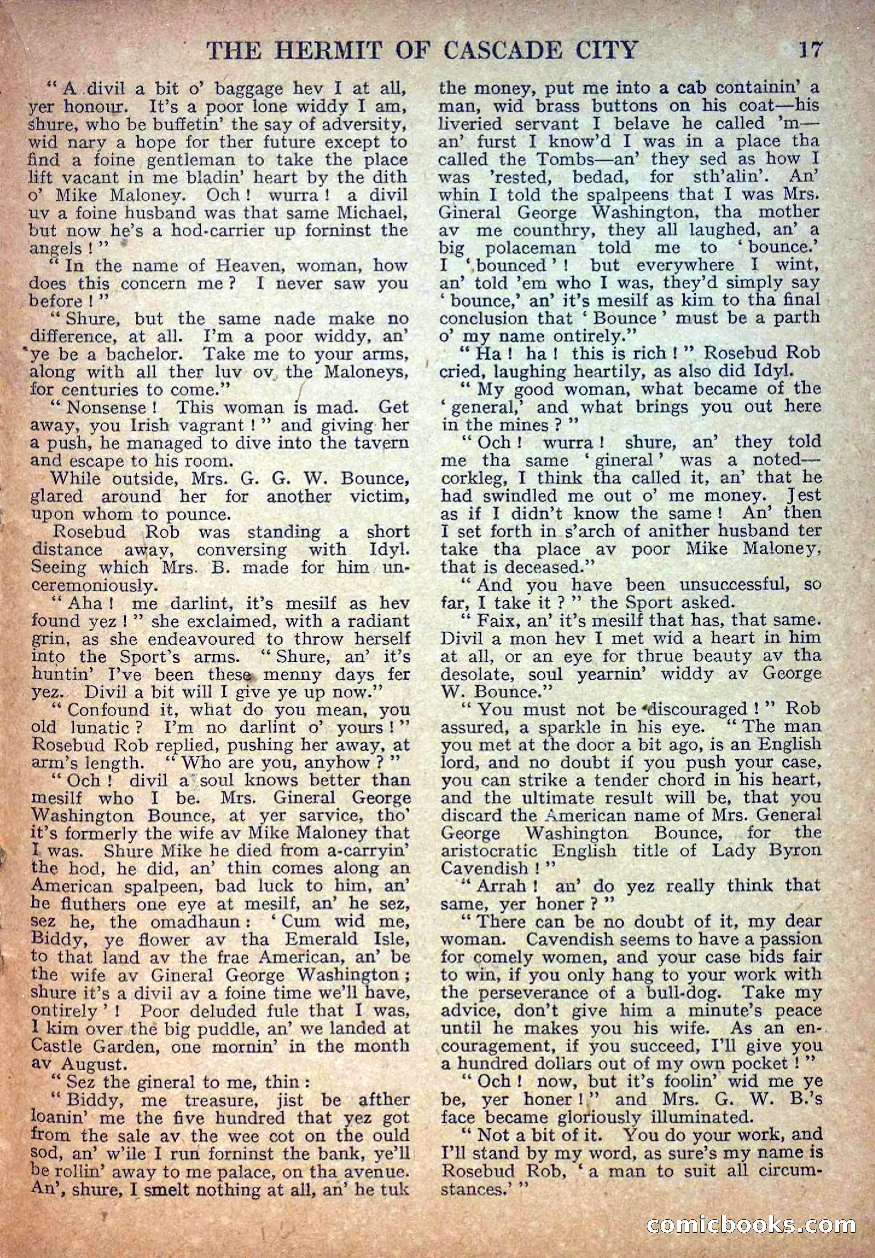 Deadwood Dick Library No. 18: The Hermit of Cascade City — page 19 of 36