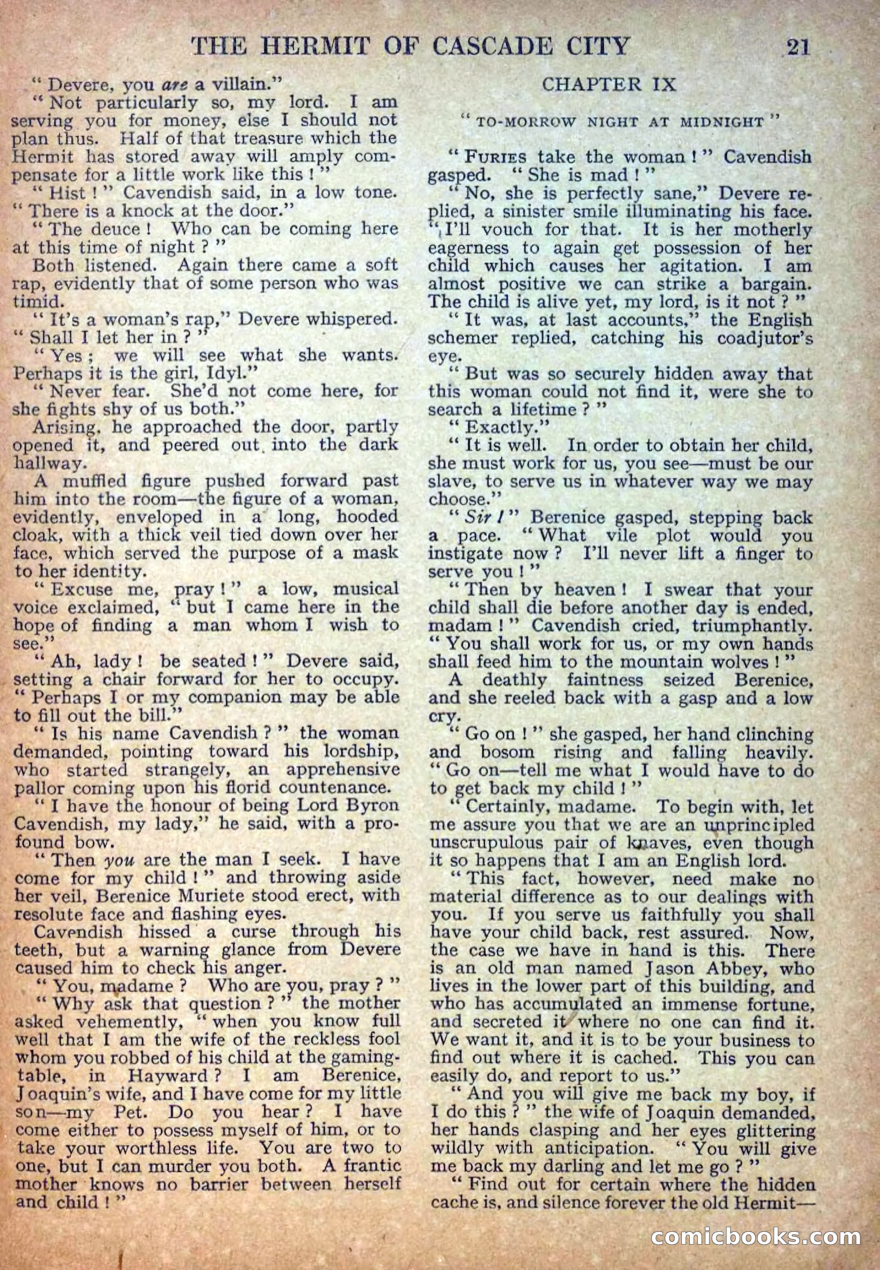 Deadwood Dick Library No. 18: The Hermit of Cascade City — page 23 of 36