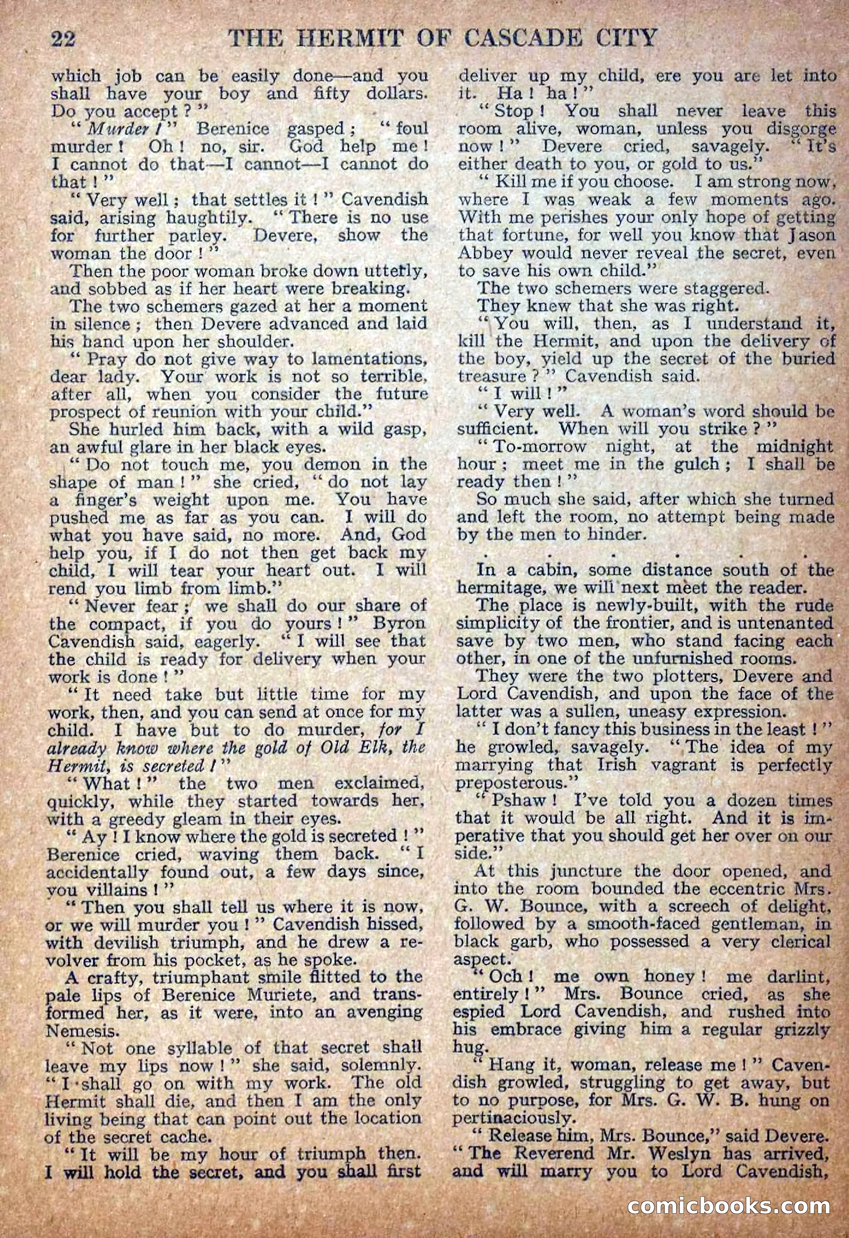 Deadwood Dick Library No. 18: The Hermit of Cascade City — page 24 of 36