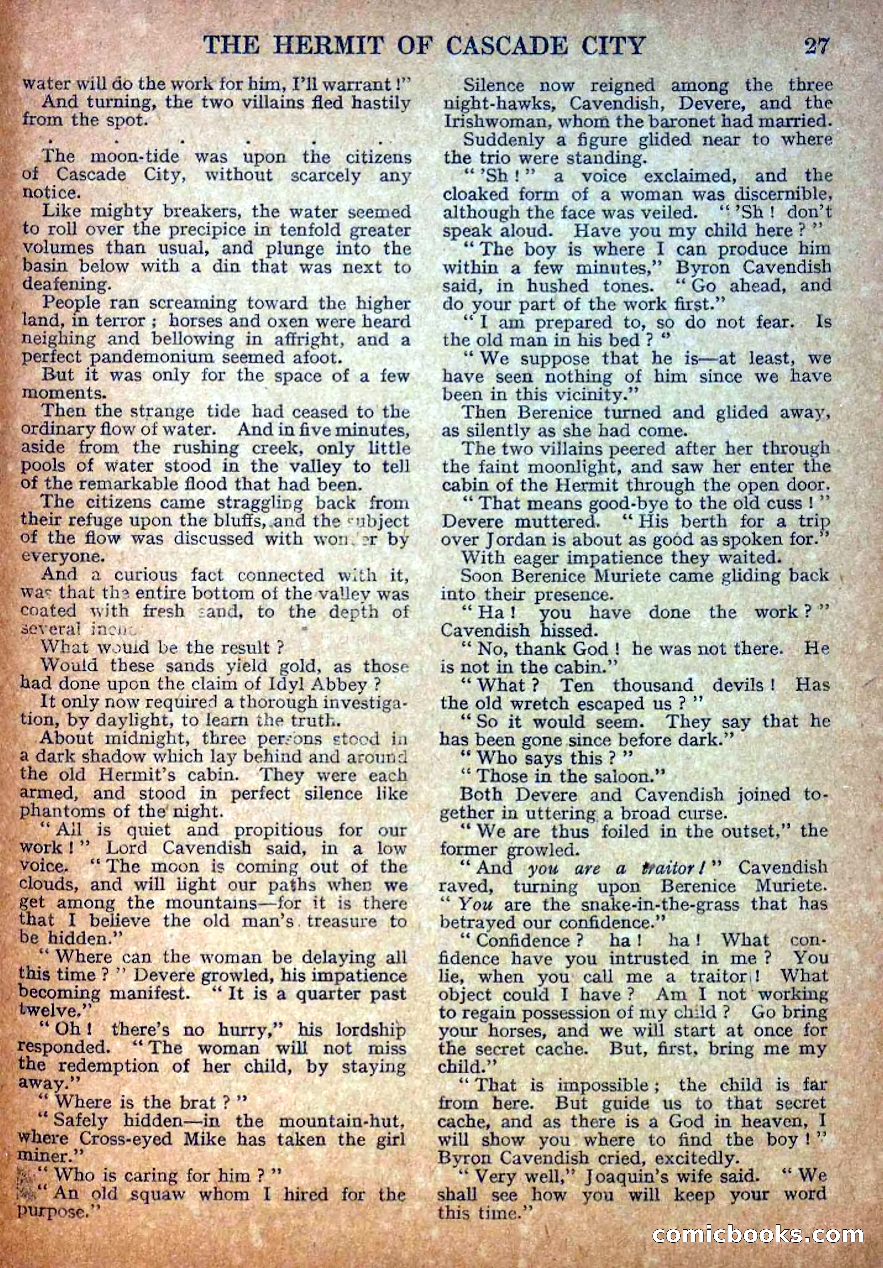 Deadwood Dick Library No. 18: The Hermit of Cascade City — page 29 of 36