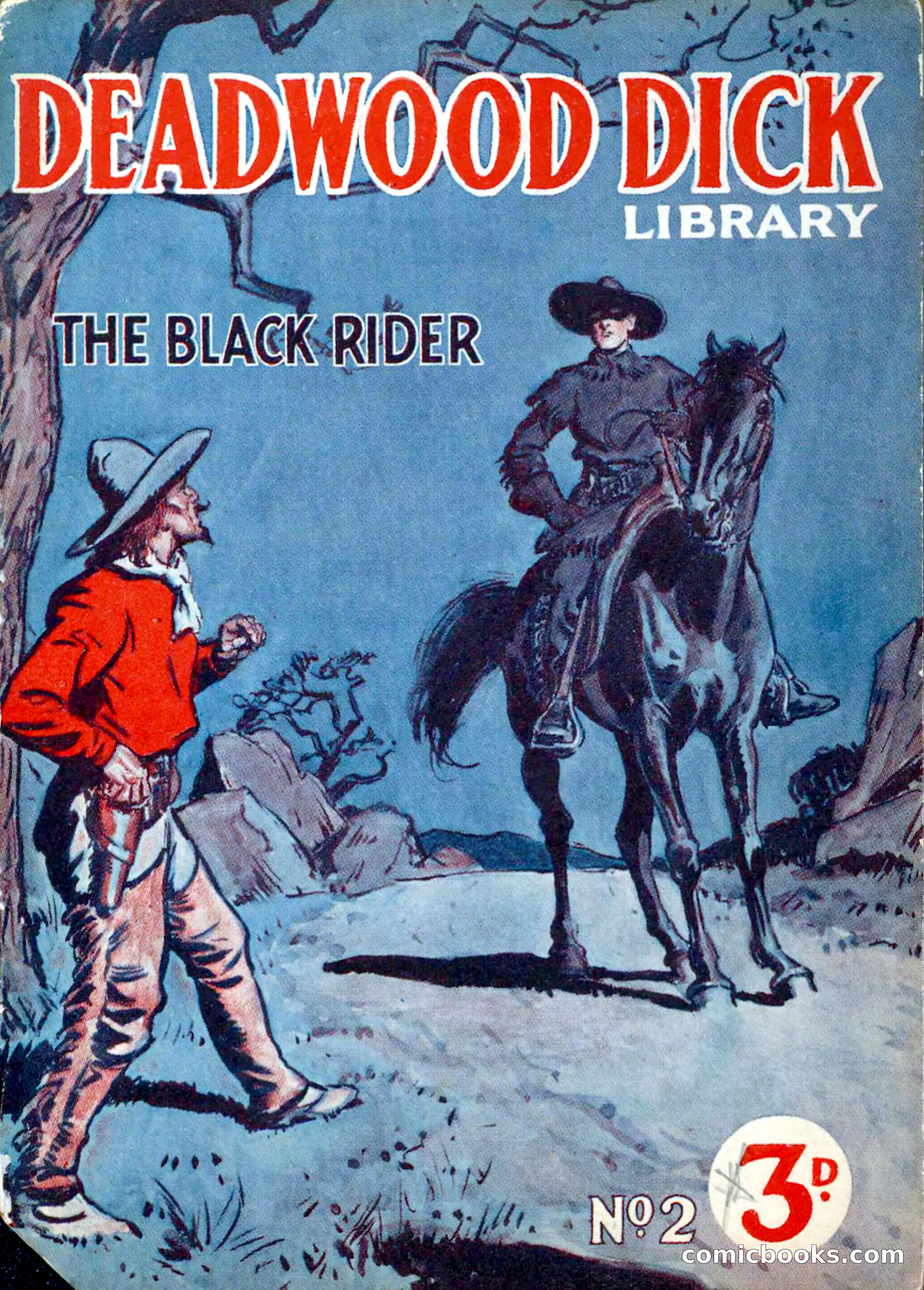 Deadwood Dick Library No. 2: The Black Rider — page 1 of 36