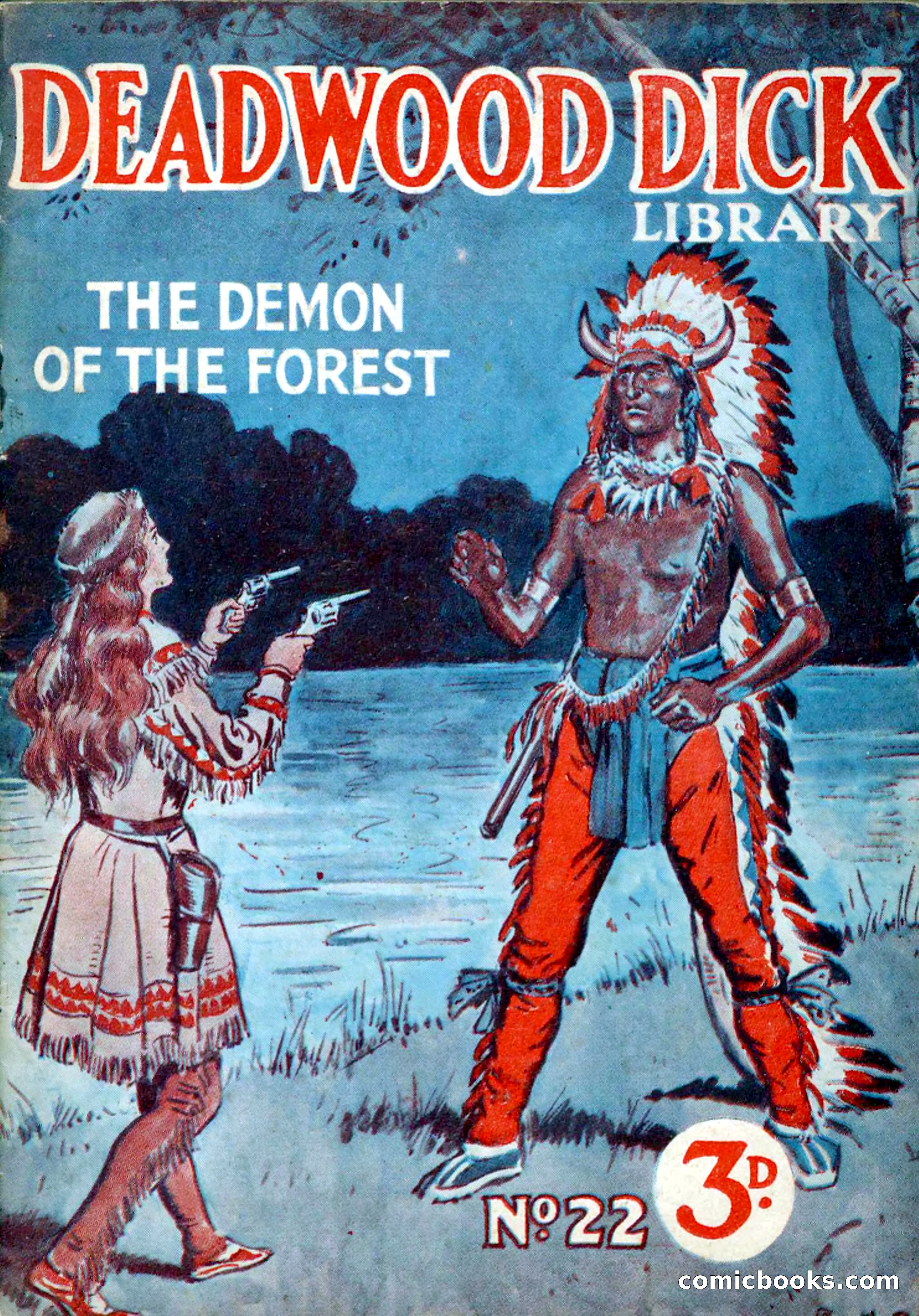 Deadwood Dick Library No. 22: The Demon of the Forest — page 1 of 36