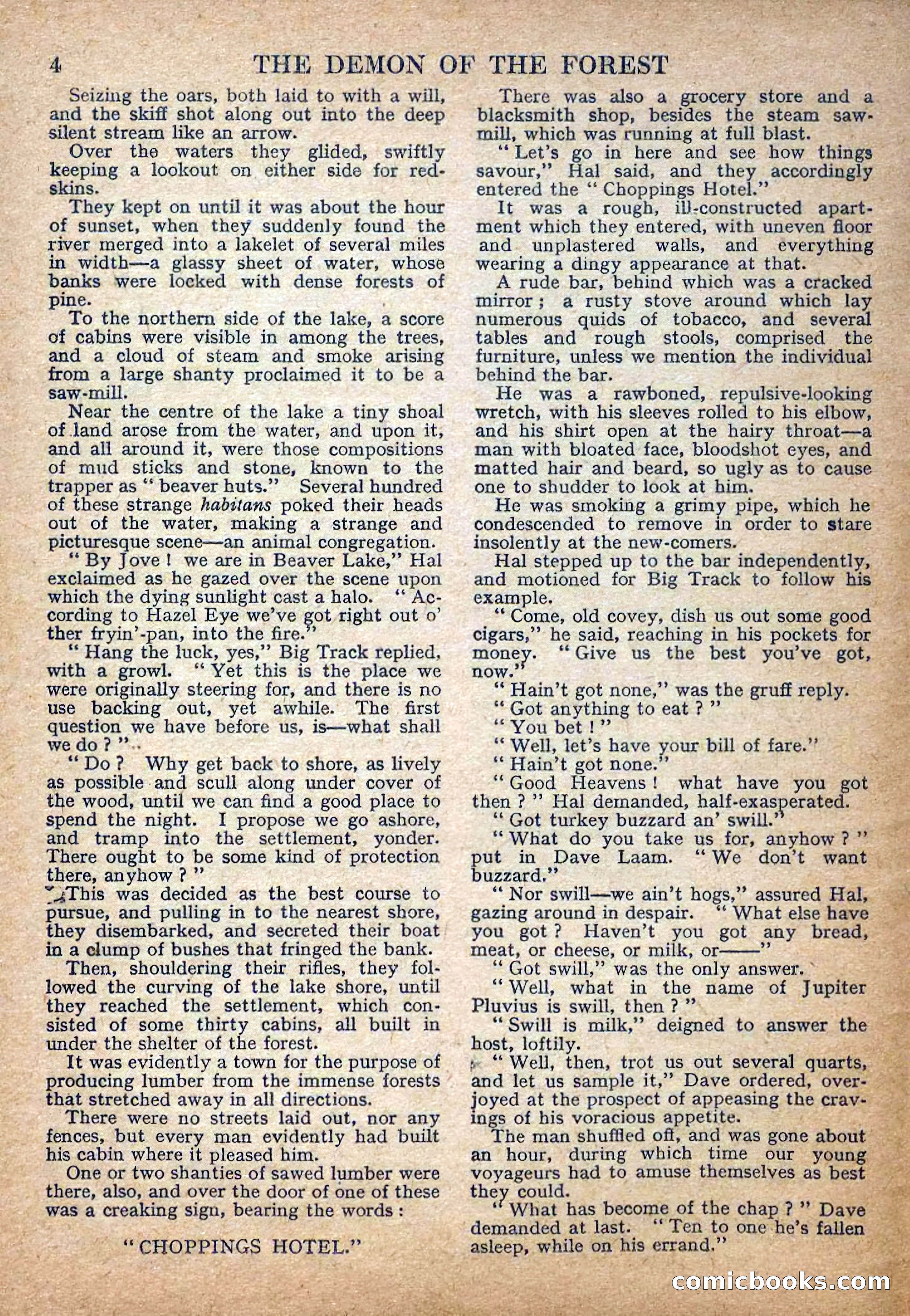 Deadwood Dick Library No. 22: The Demon of the Forest — page 6 of 36