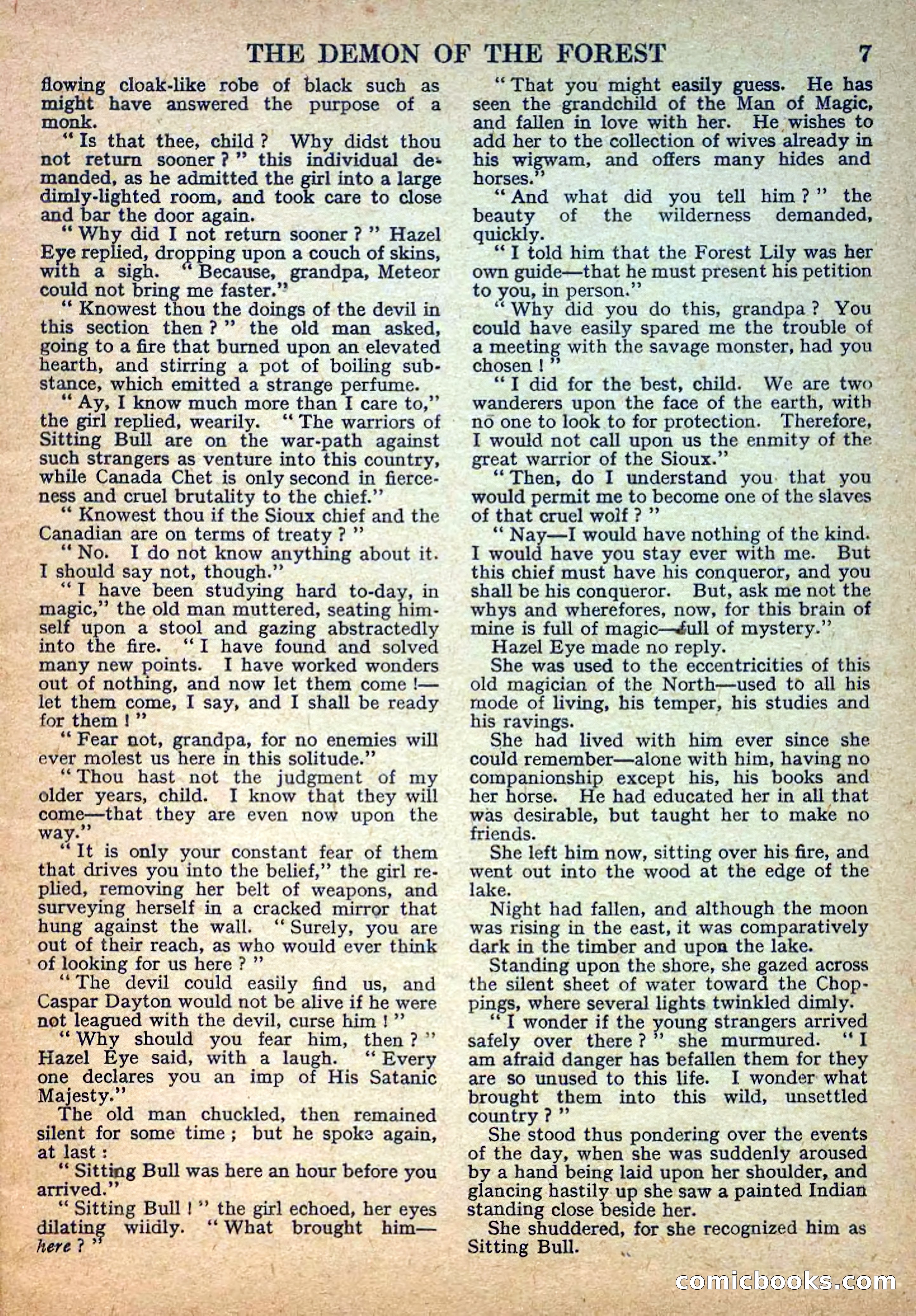 Deadwood Dick Library No. 22: The Demon of the Forest — page 9 of 36