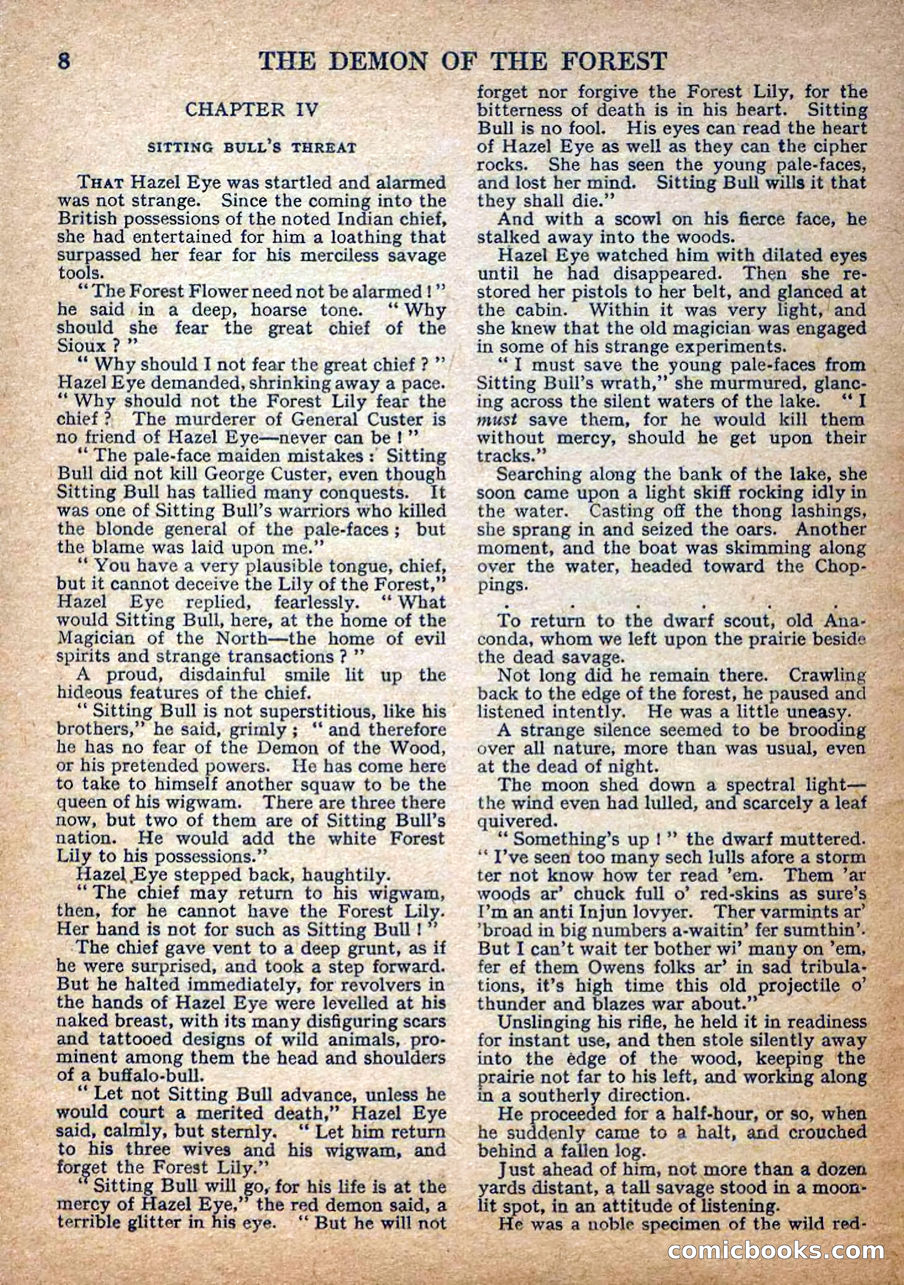 Deadwood Dick Library No. 22: The Demon of the Forest — page 10 of 36
