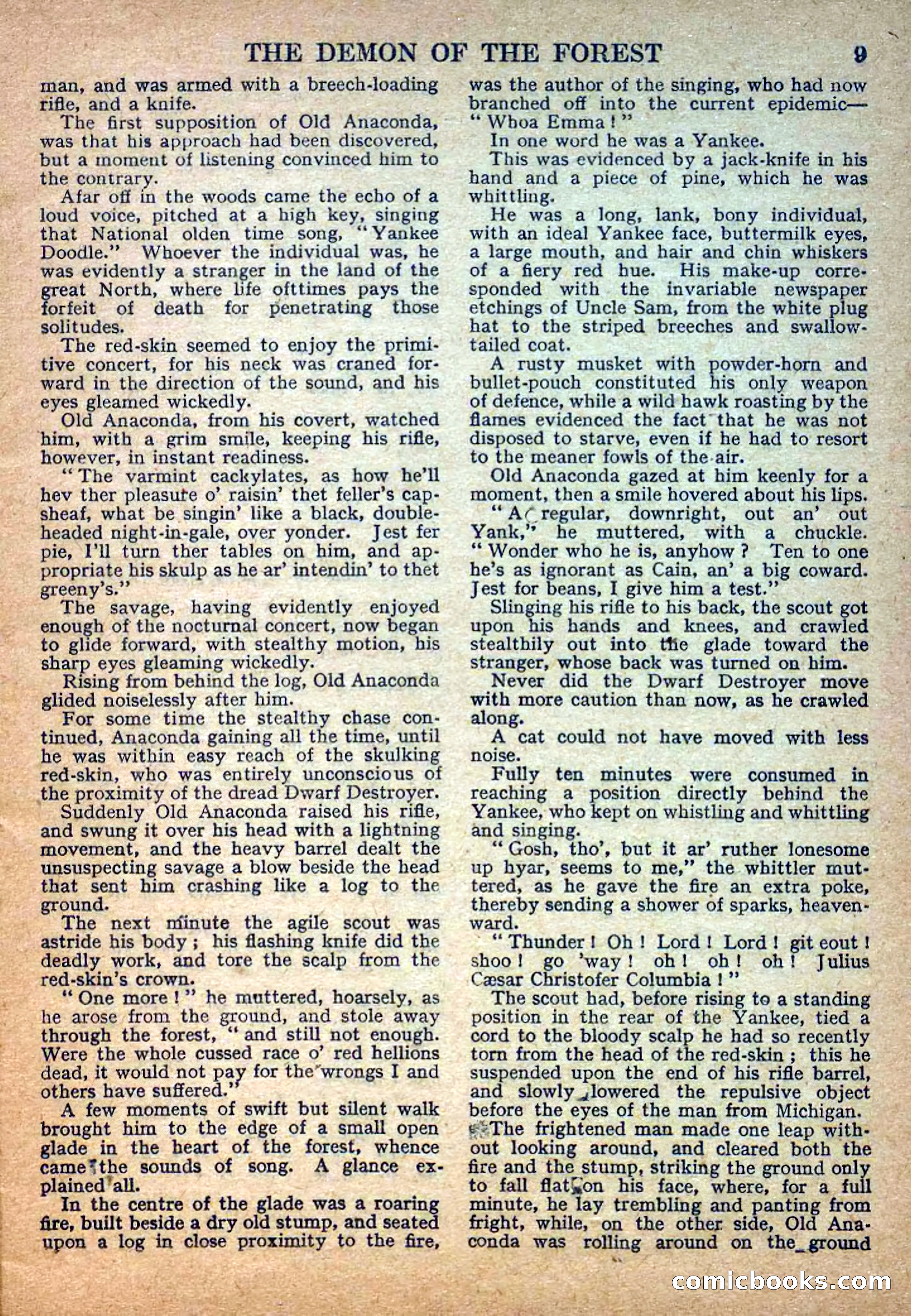 Deadwood Dick Library No. 22: The Demon of the Forest — page 11 of 36