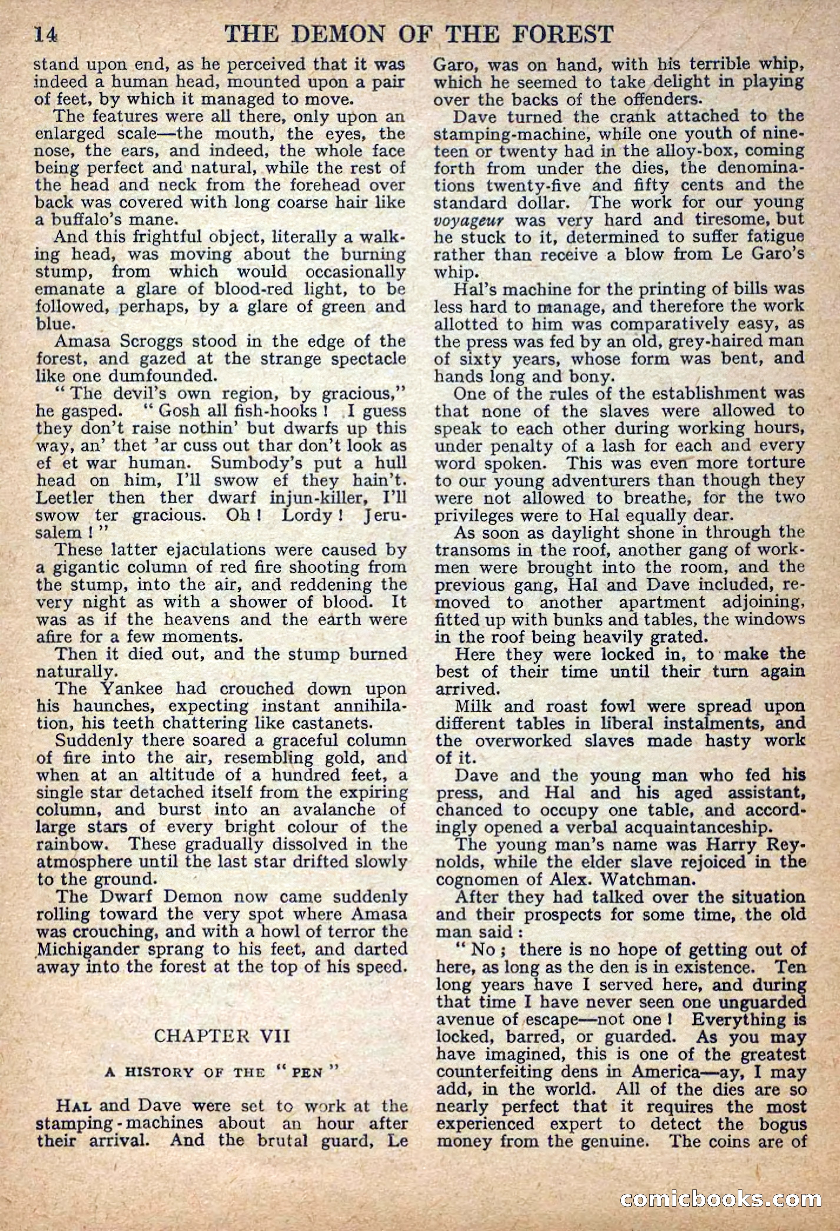 Deadwood Dick Library No. 22: The Demon of the Forest — page 16 of 36