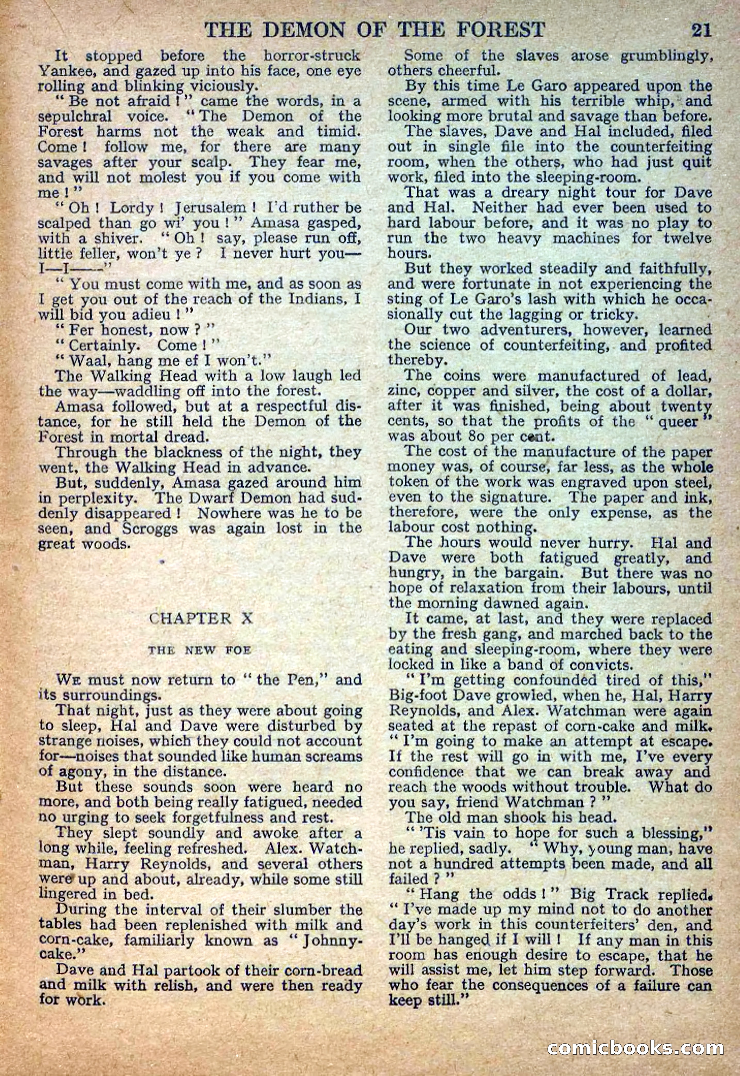 Deadwood Dick Library No. 22: The Demon of the Forest — page 23 of 36
