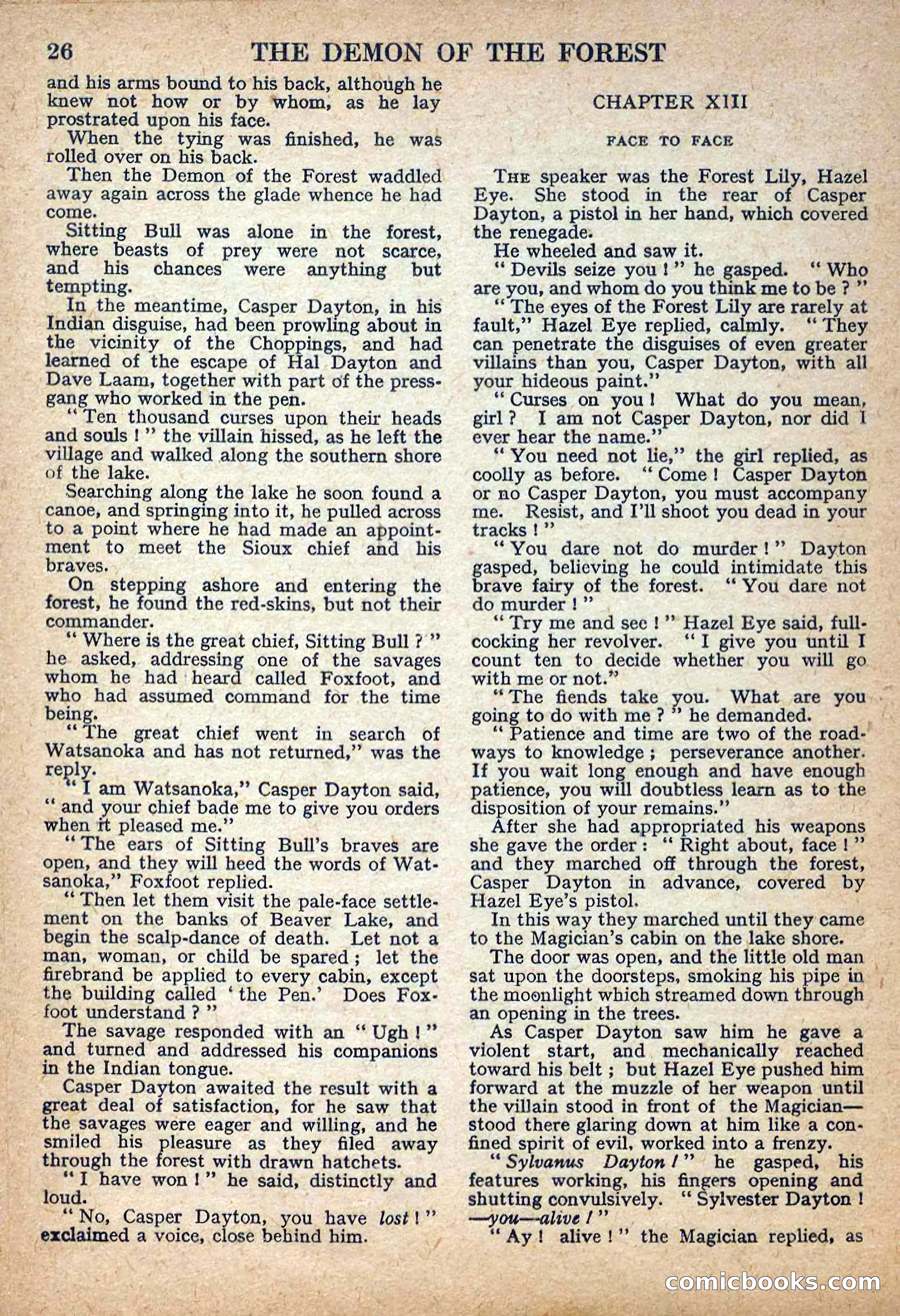 Deadwood Dick Library No. 22: The Demon of the Forest — page 28 of 36