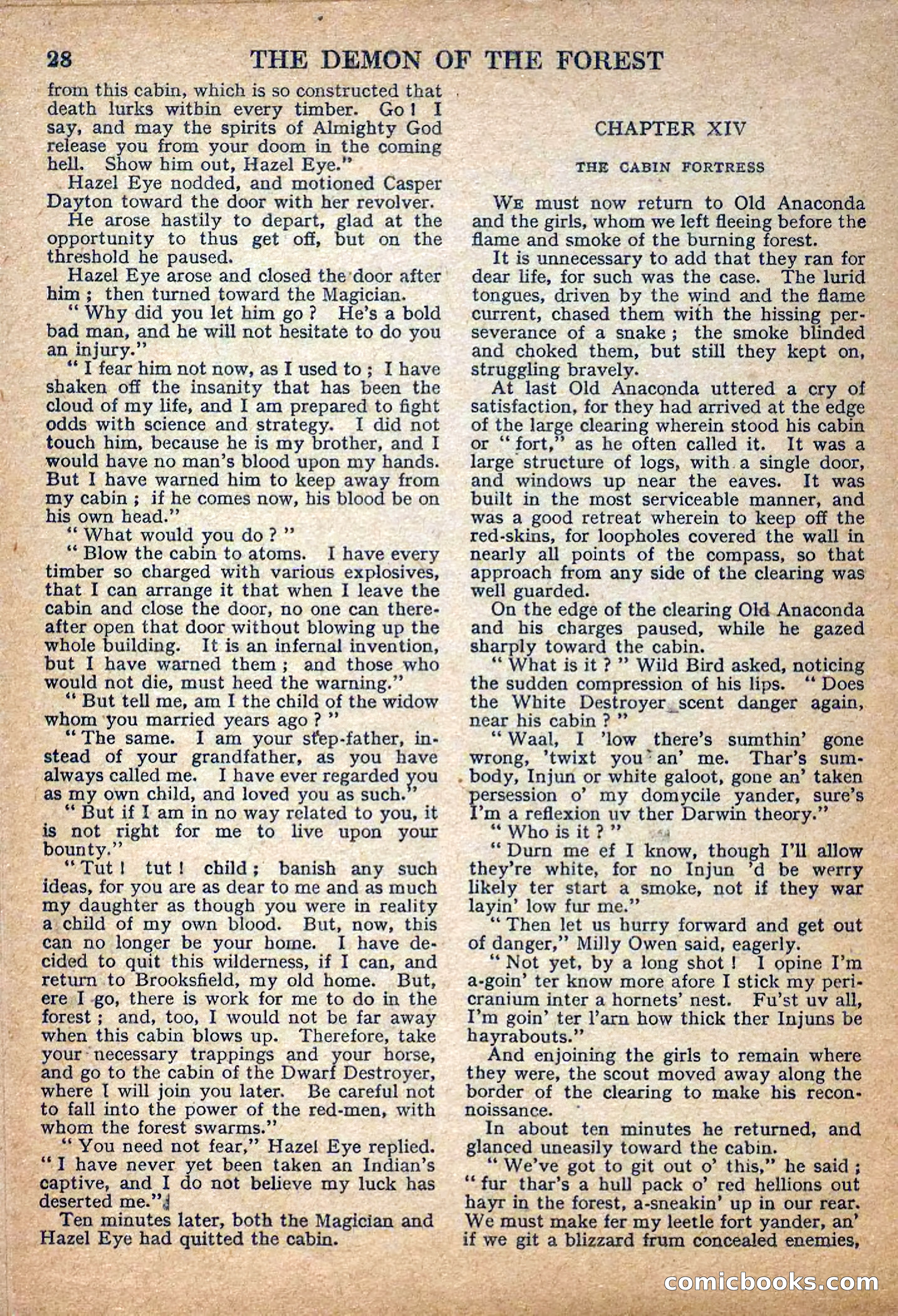 Deadwood Dick Library No. 22: The Demon of the Forest — page 30 of 36