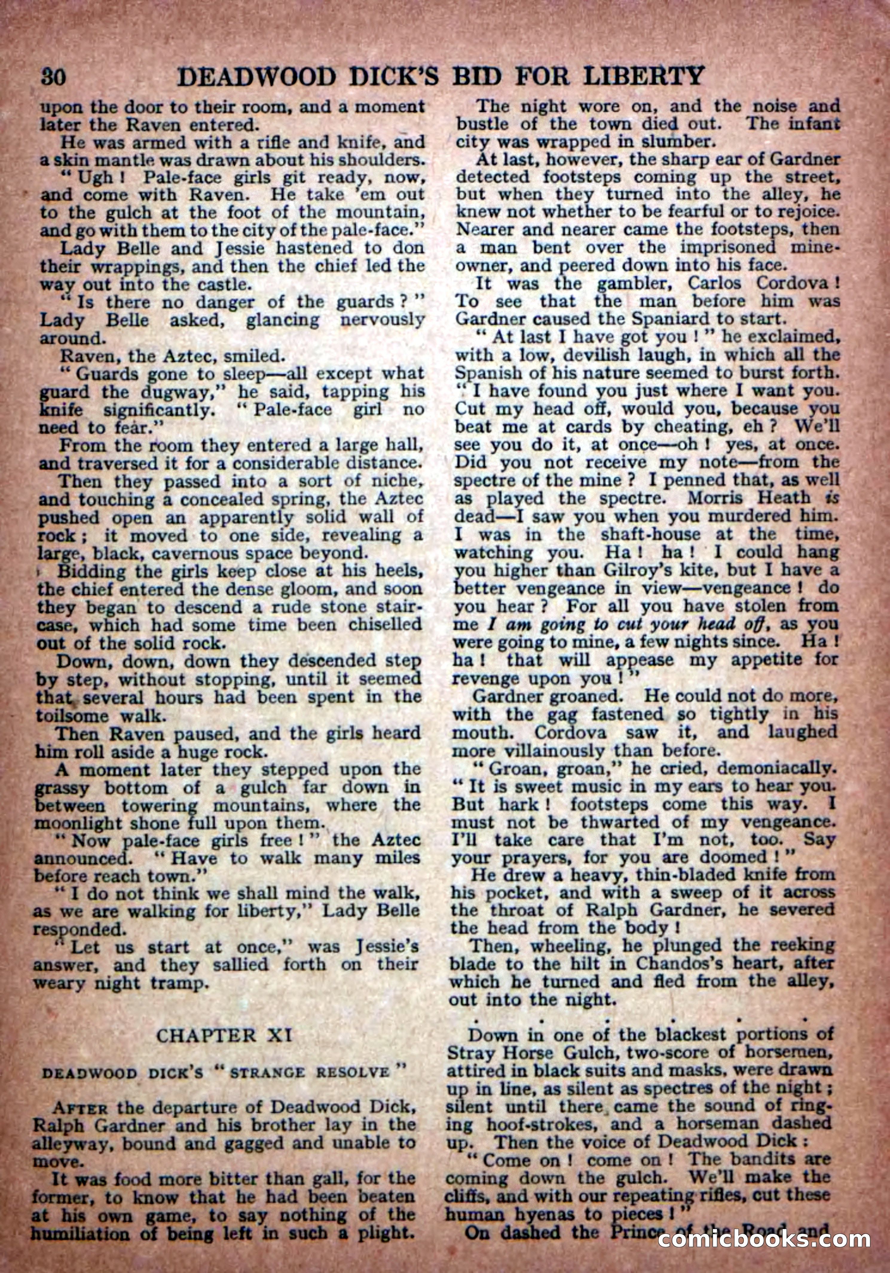 Deadwood Dick Library No. 23 — page 32 of 36