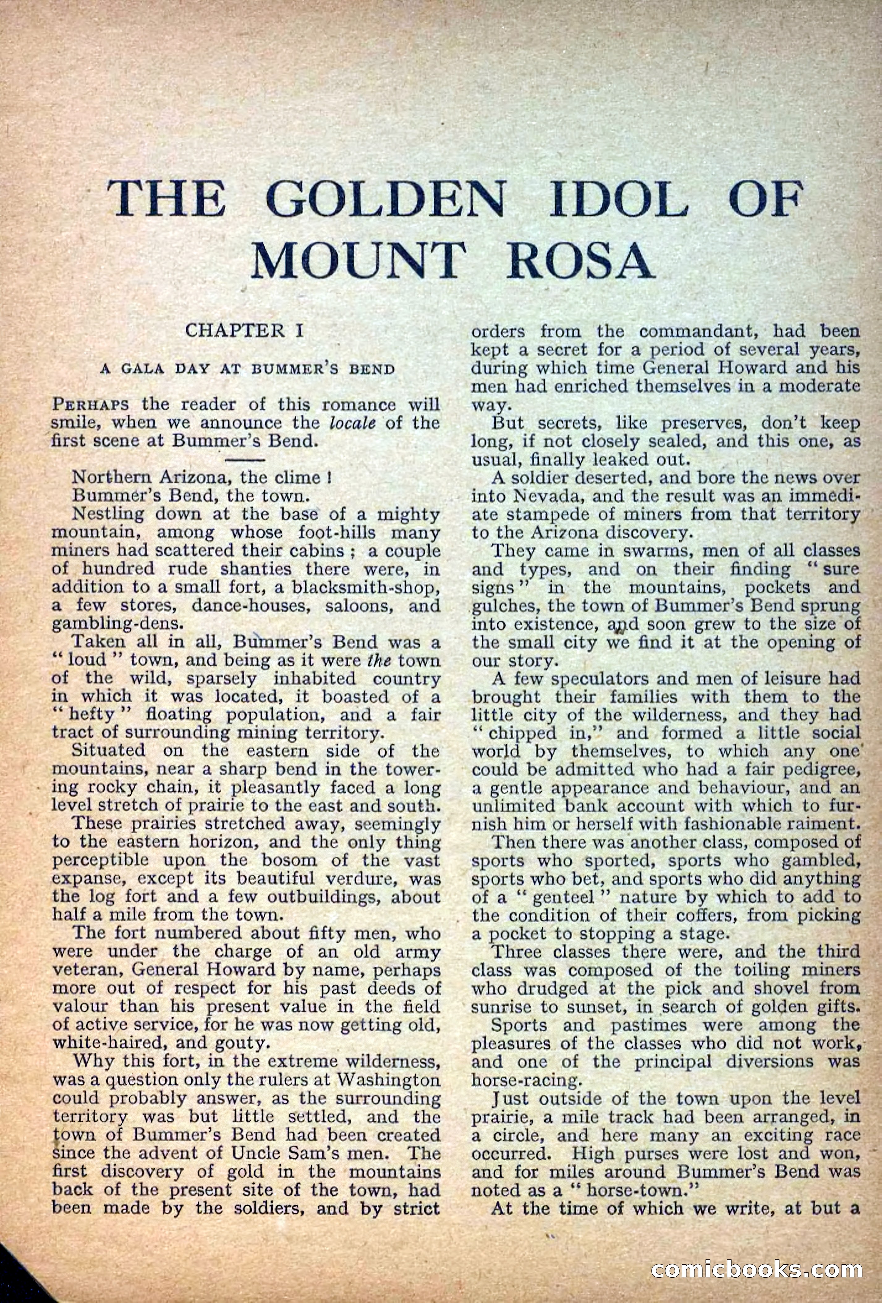 Deadwood Dick Library No. 27: The Golden Idol of Mount Rosa — page 3 of 36
