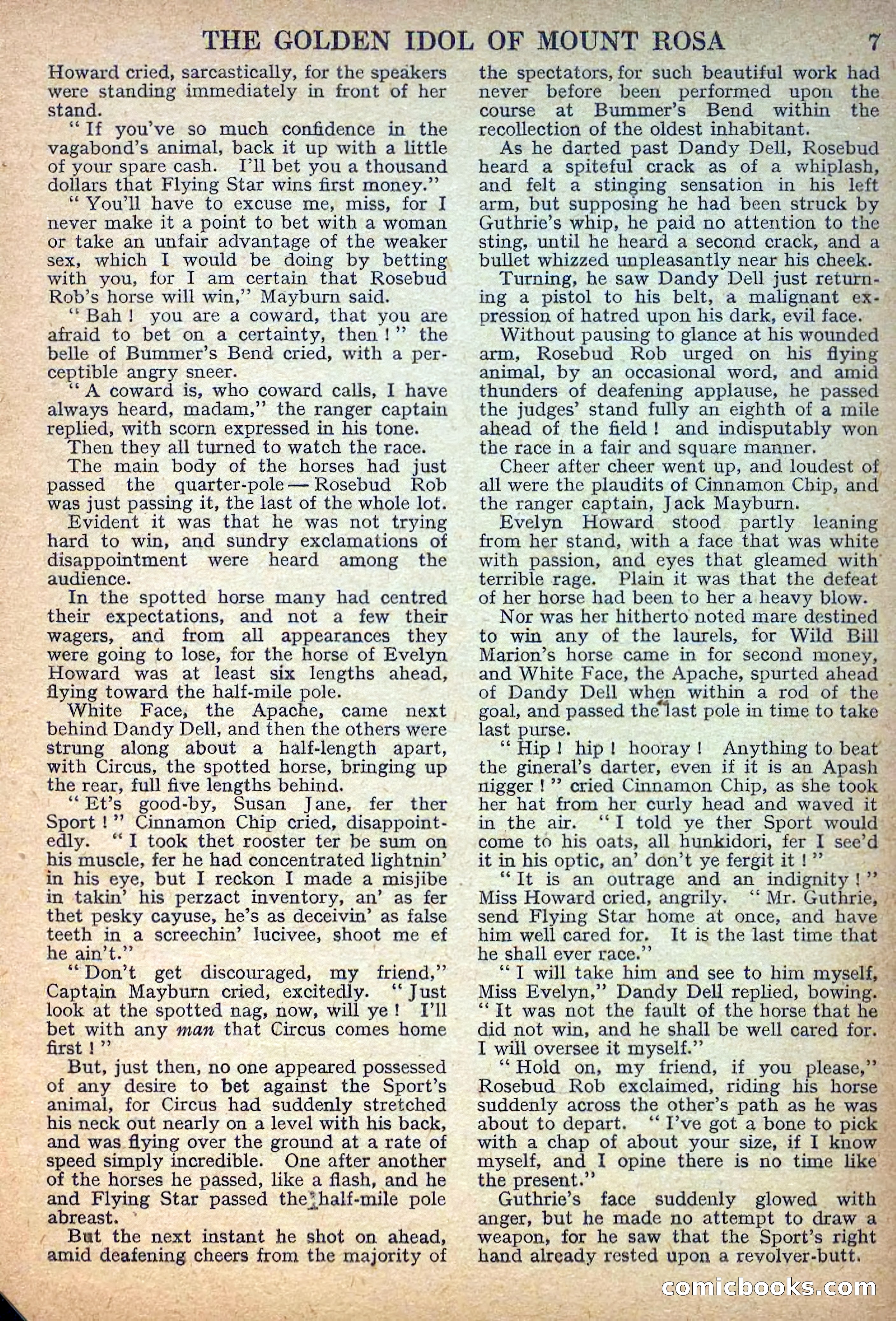 Deadwood Dick Library No. 27: The Golden Idol of Mount Rosa — page 9 of 36