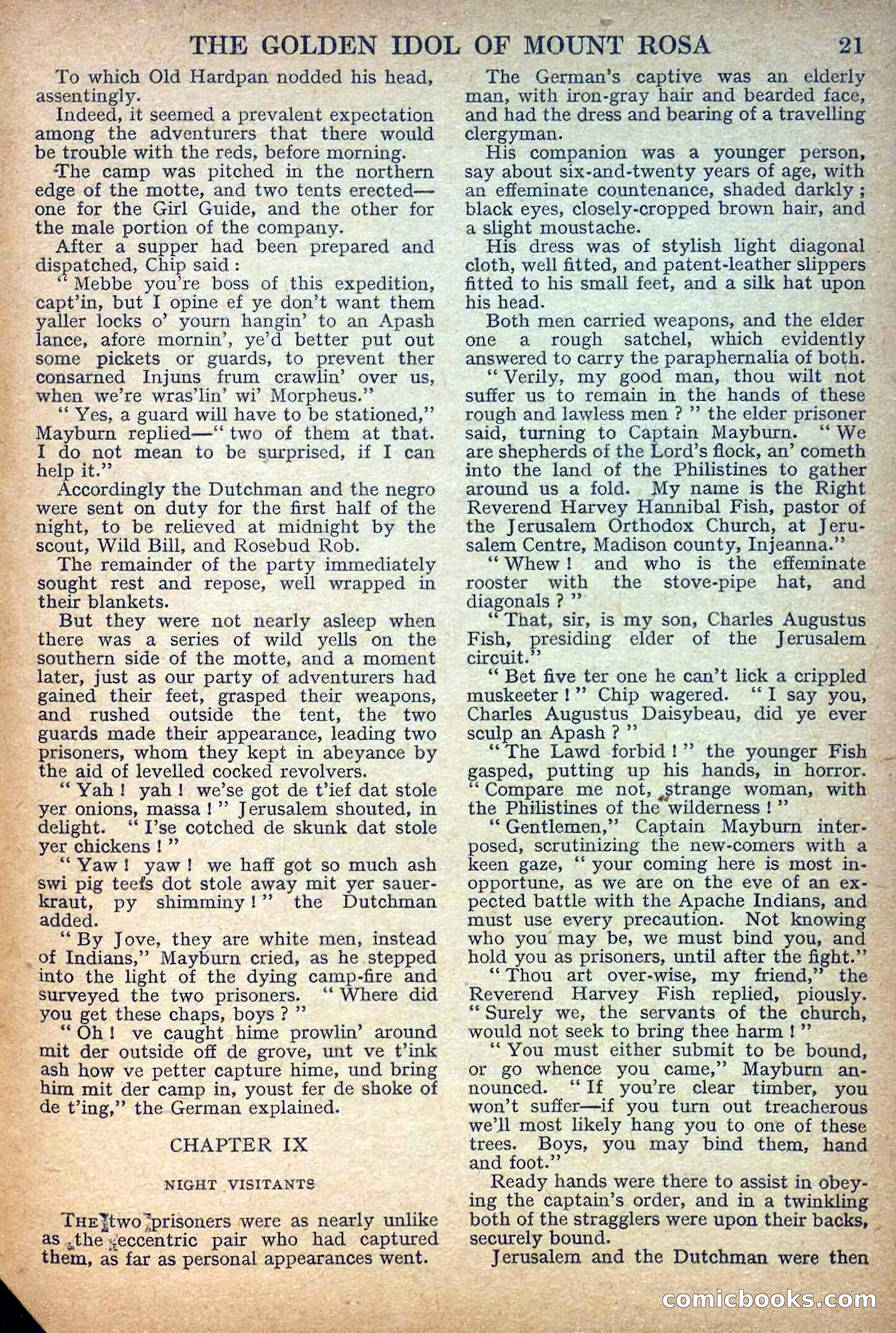 Deadwood Dick Library No. 27: The Golden Idol of Mount Rosa — page 23 of 36