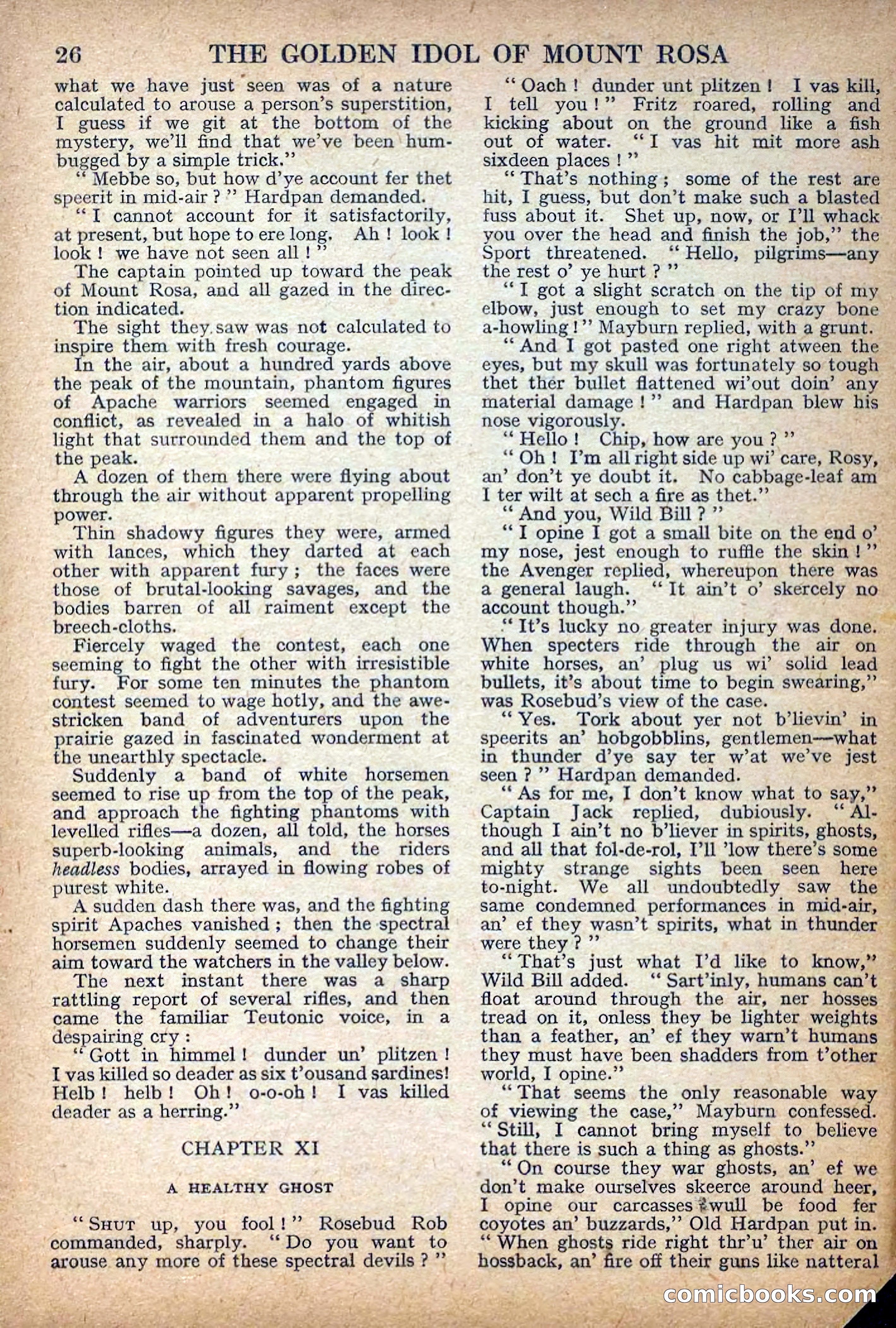 Deadwood Dick Library No. 27: The Golden Idol of Mount Rosa — page 28 of 36