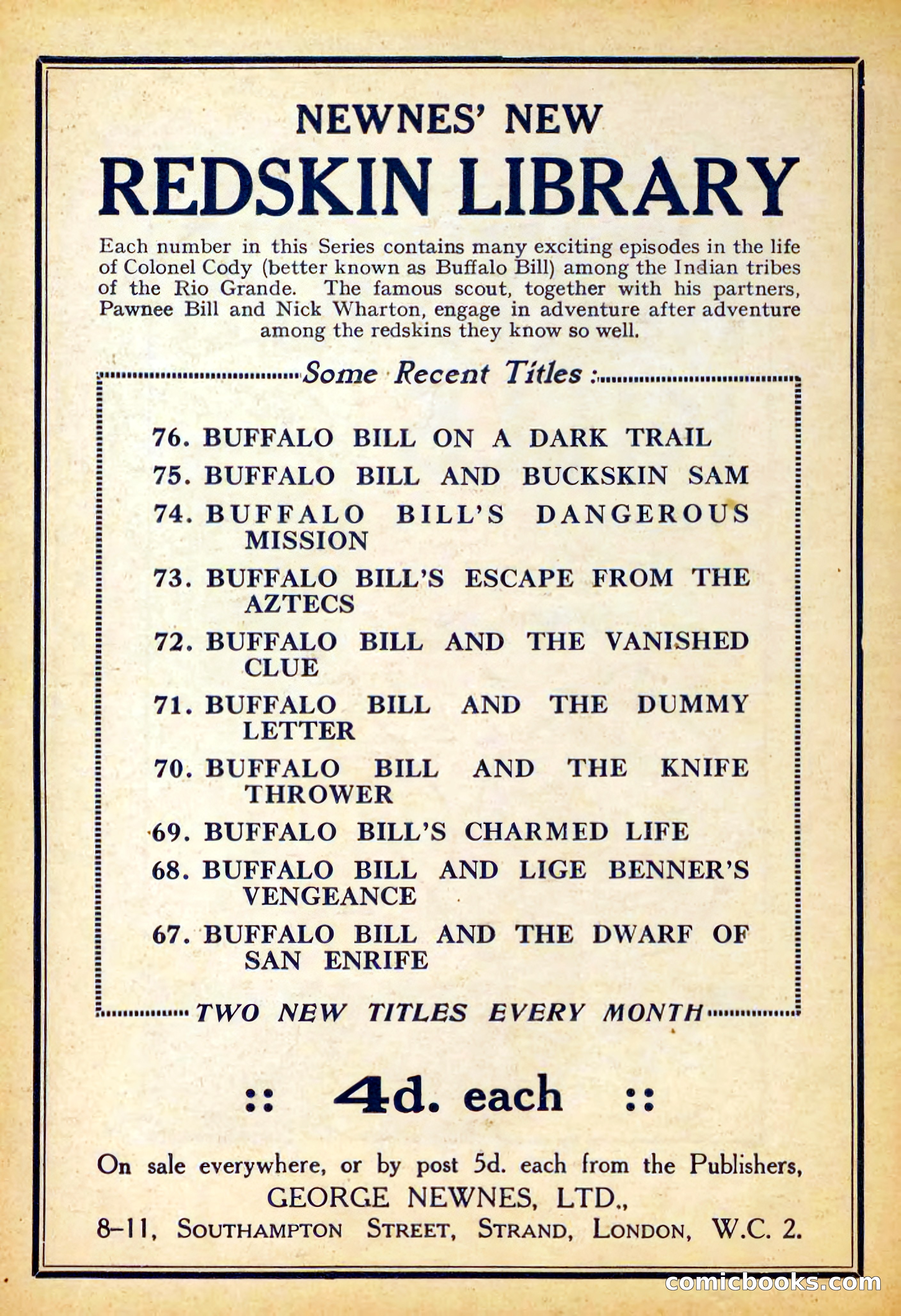 Deadwood Dick Library No. 28 — page 36 of 36