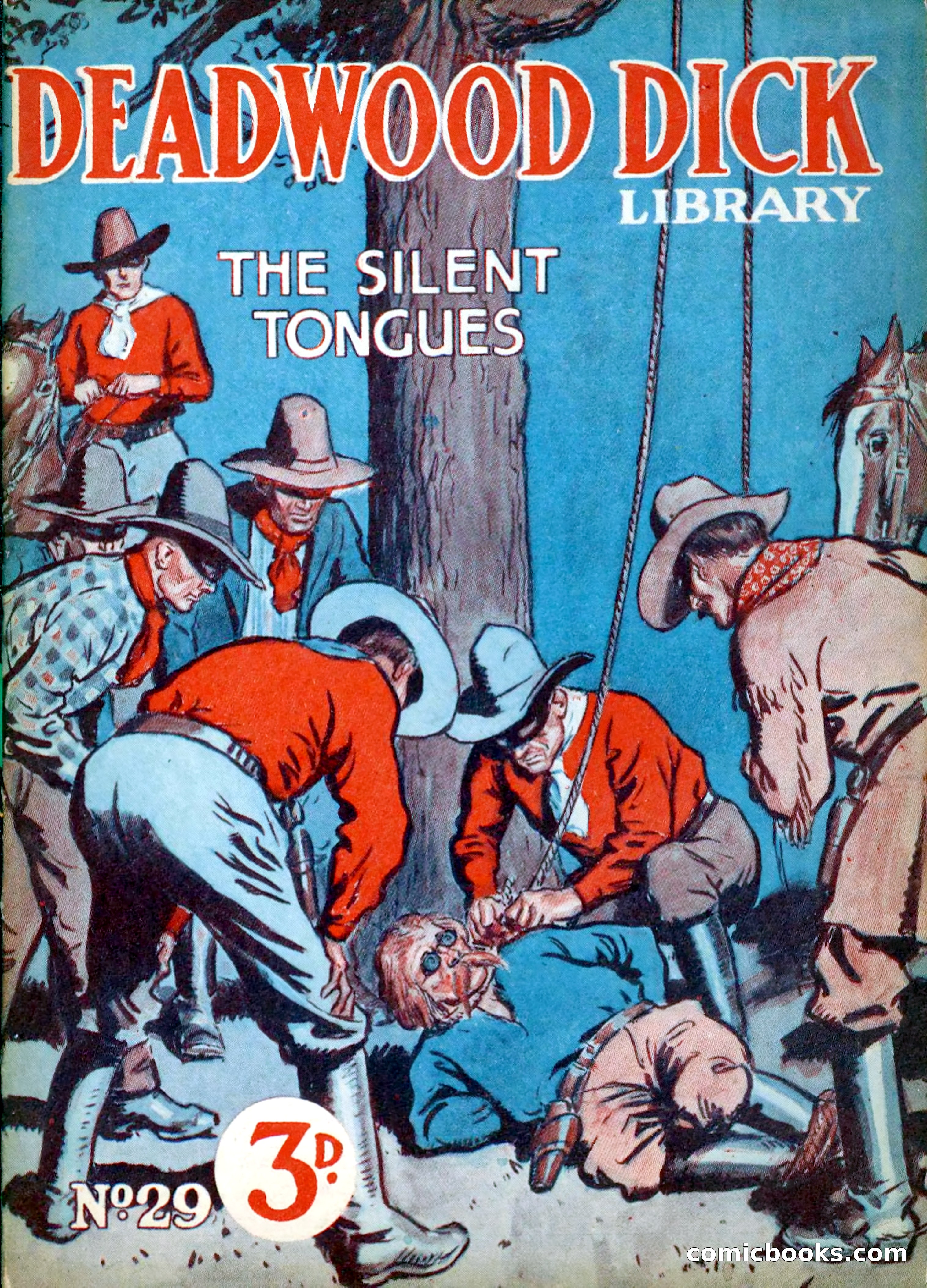 Deadwood Dick Library No. 29: The Silent Tongues — page 1 of 36