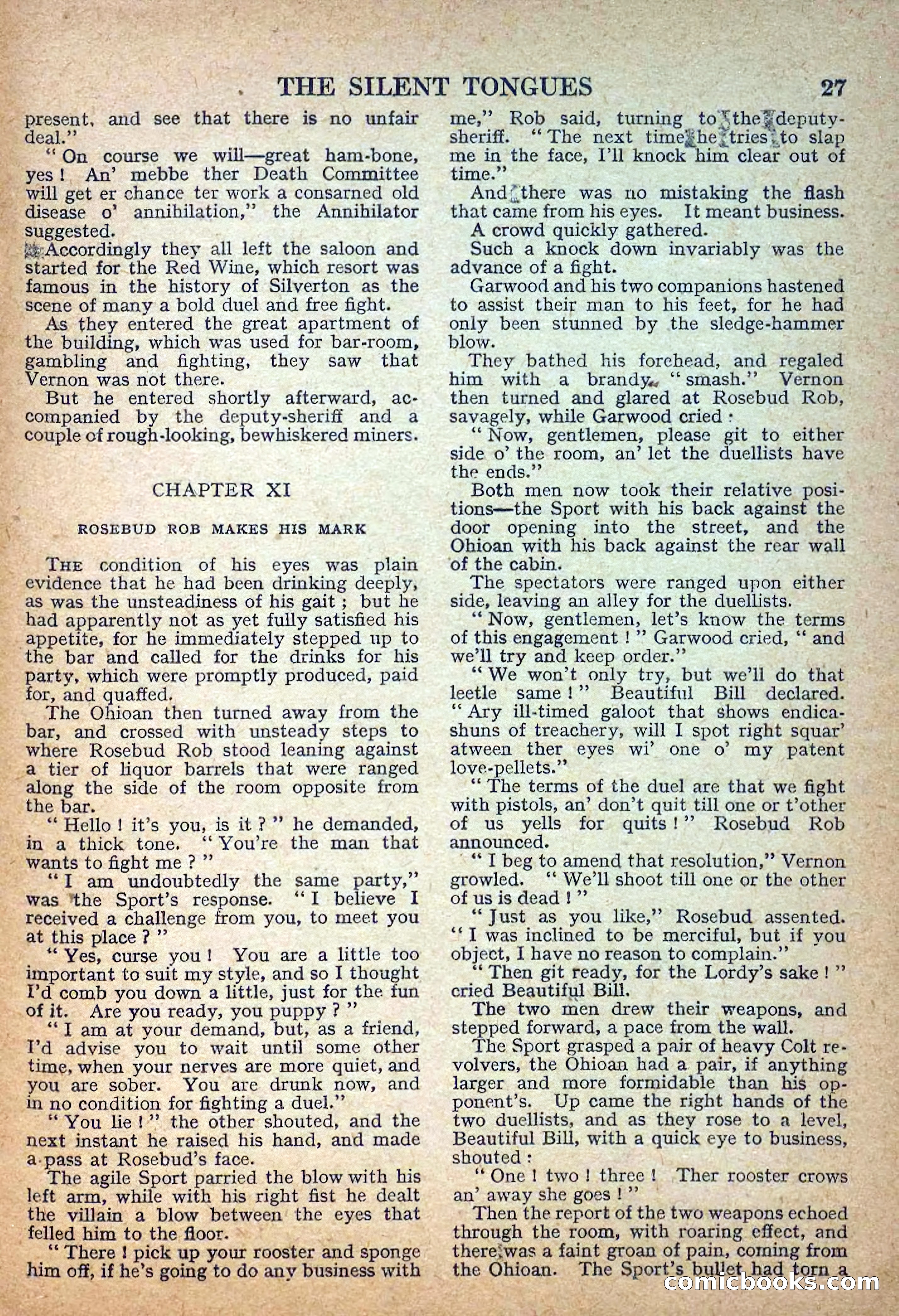 Deadwood Dick Library No. 29: The Silent Tongues — page 29 of 36