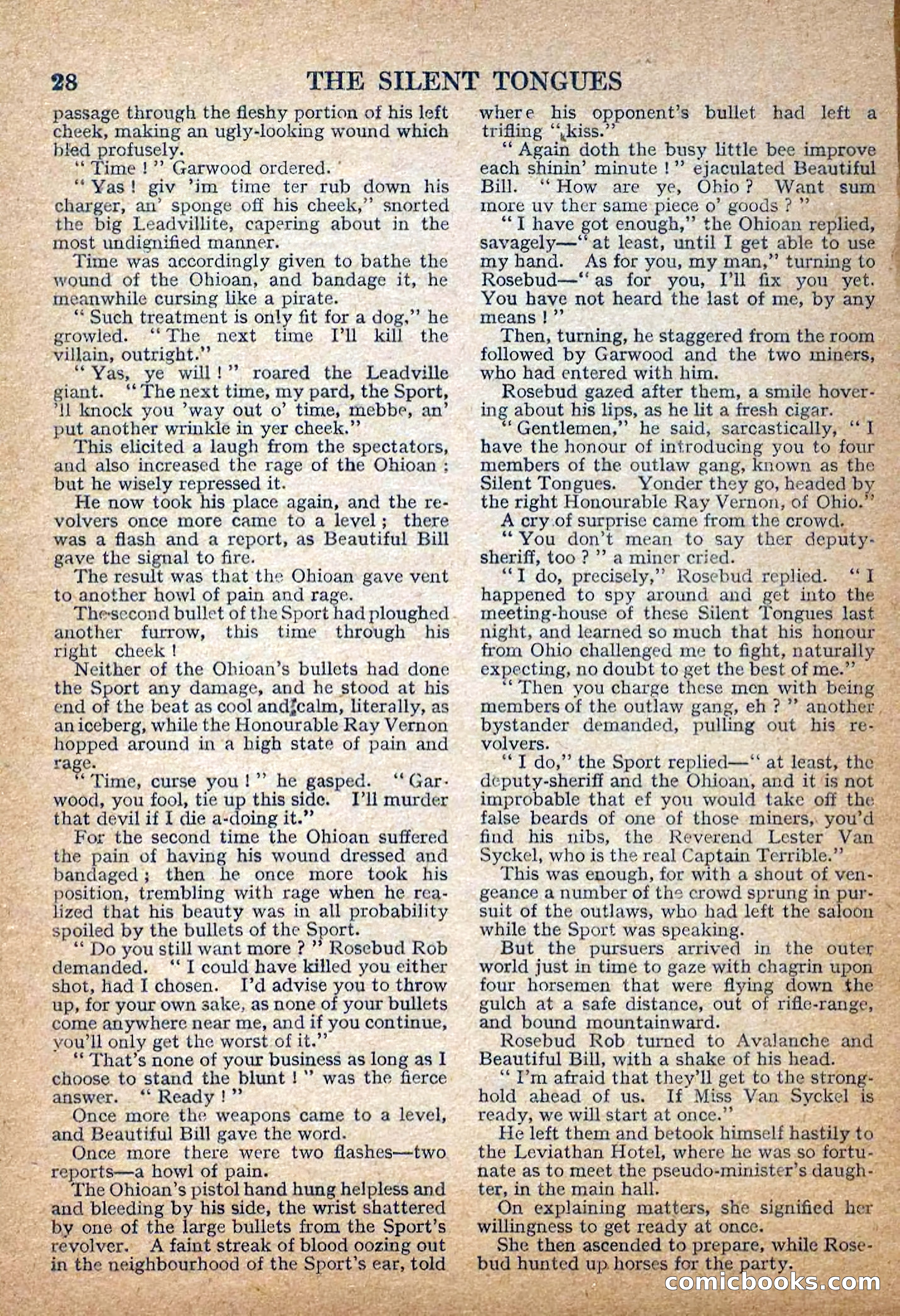 Deadwood Dick Library No. 29: The Silent Tongues — page 30 of 36